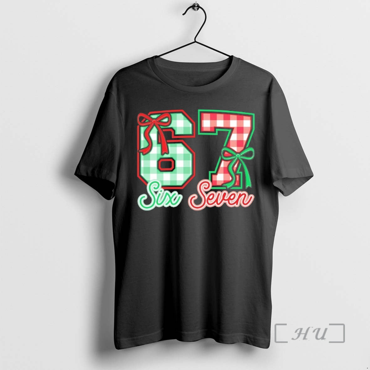 Trending Six Seven Bow Christmas Shirt Hoodie Sweatshirt | PurePodTees.com