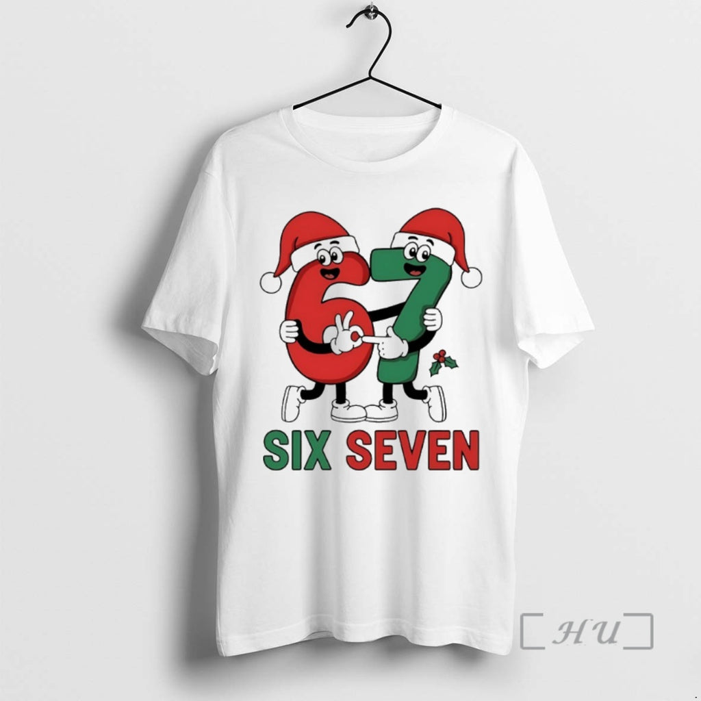 Trending Six Seven Christmas Funny Cute Shirt Hoodie Sweatshirt | PurePodTees.com