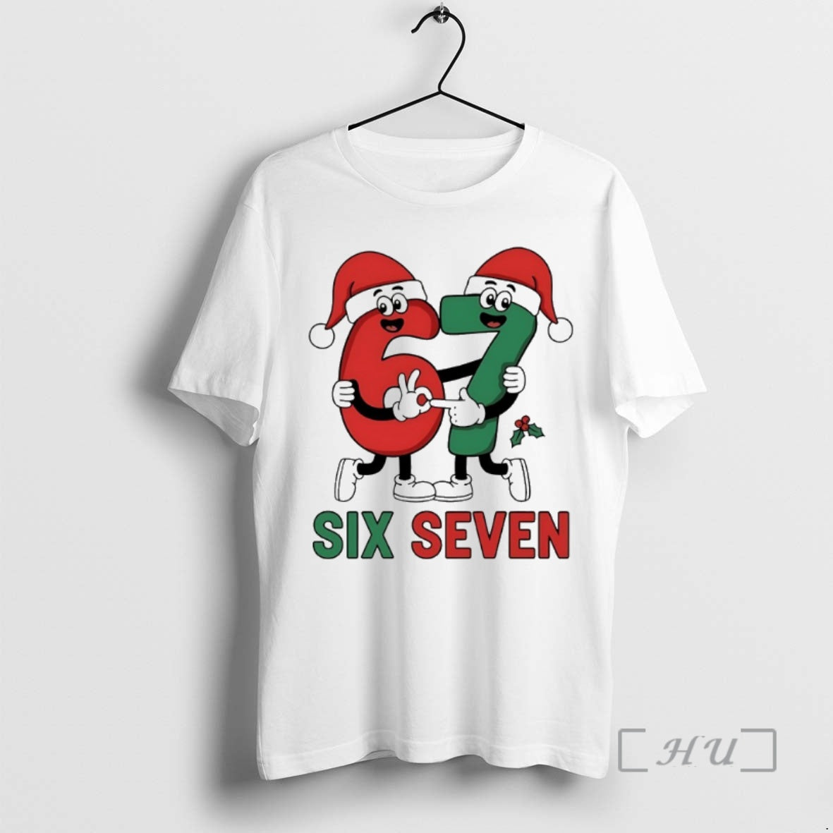 Trending Six Seven Christmas Funny Cute Shirt Hoodie Sweatshirt | PurePodTees.com