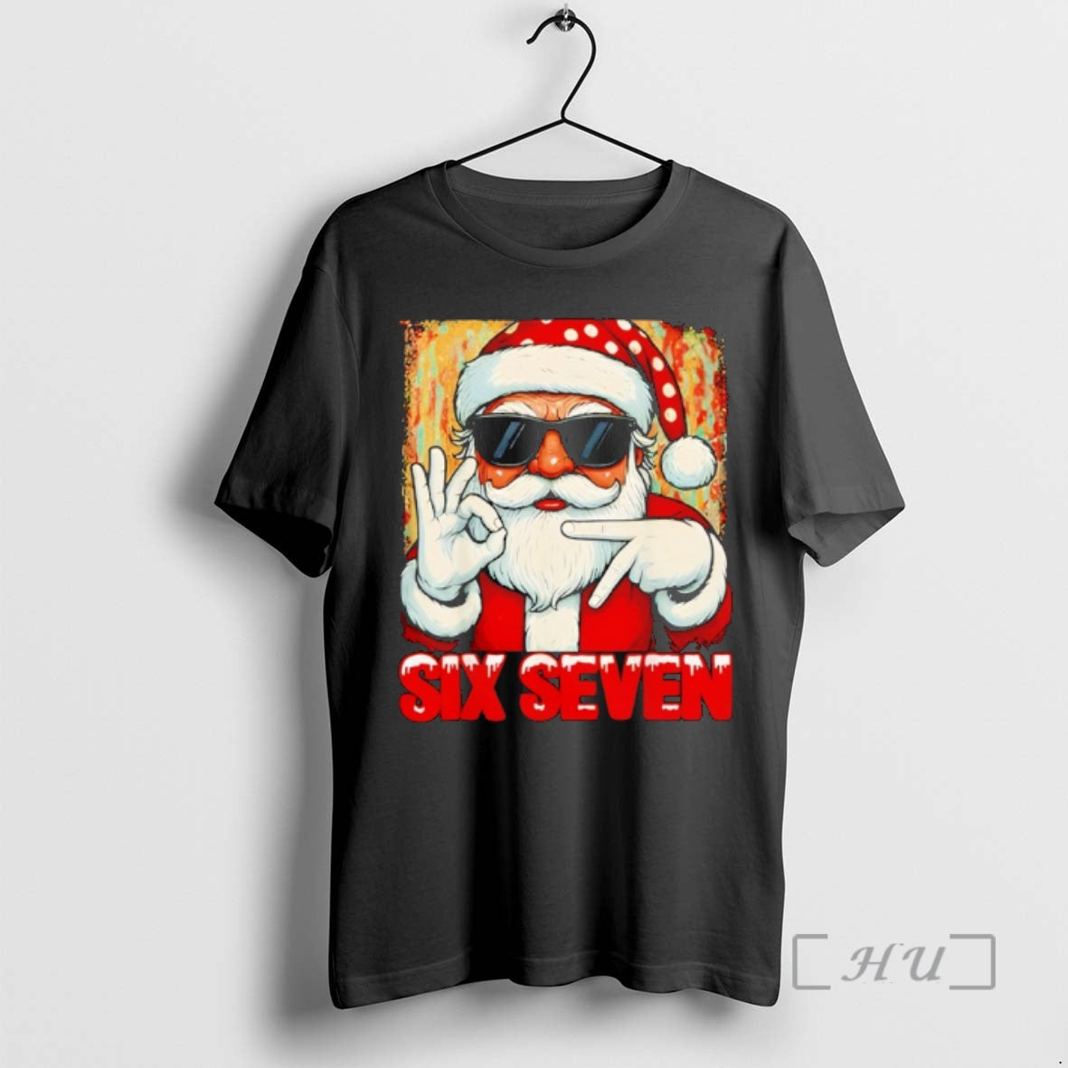 Trending Six Seven Meme Christmas Cool Santa Shirt Hoodie Sweatshirt | PurePodTees.com
