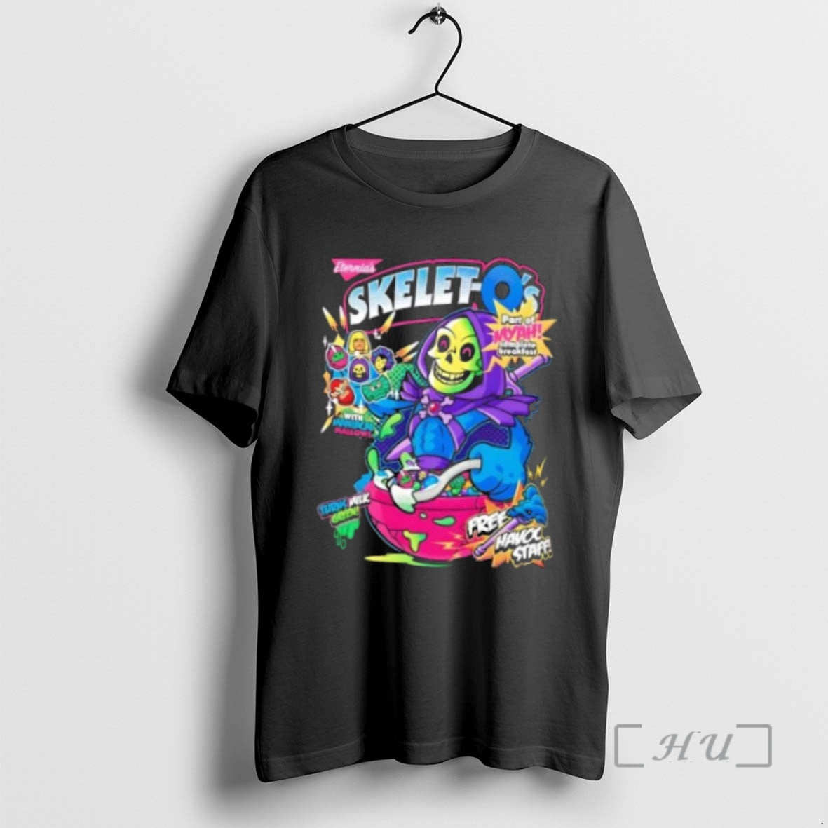 Trending Skelet Os Cereal Grim Reaper Parody Shirt Hoodie Sweatshirt | PurePodTees.com