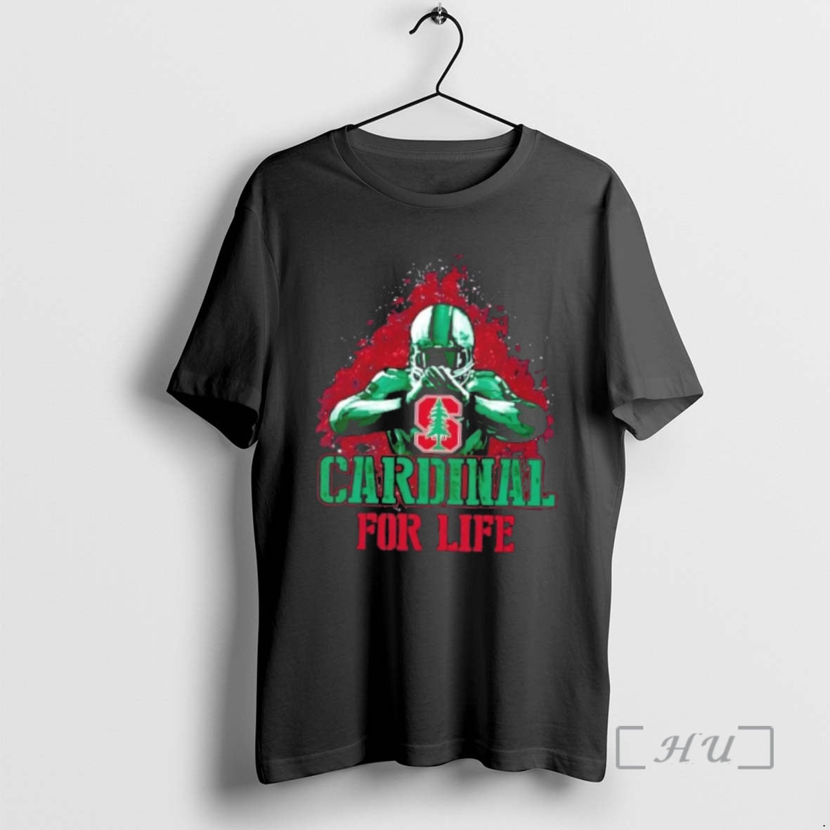 Trending Stanford Cardinal Football For Life Shirt Hoodie Sweatshirt | PurePodTees.com