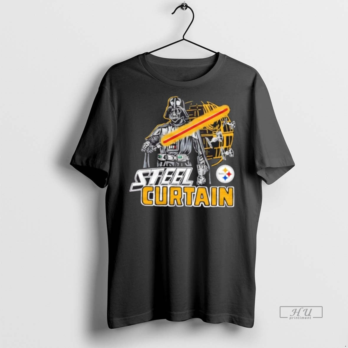 Trending Star Wars Pittsburgh Steelers Curtain Graphic Tee Shirt Sweater