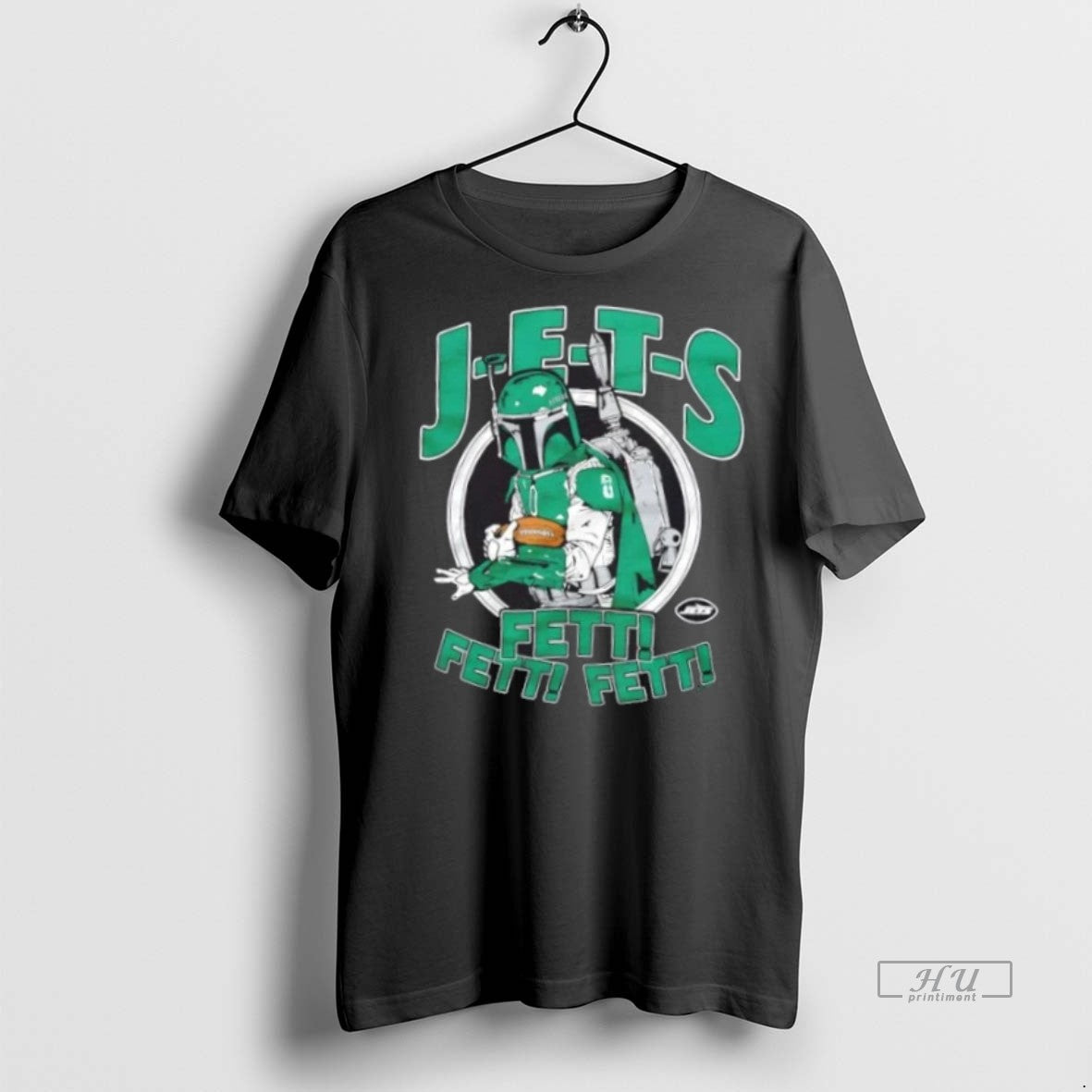 Trending Star Wars X New York Jets Fett Fett Fett Football Graphic Tee Shirt Sweater