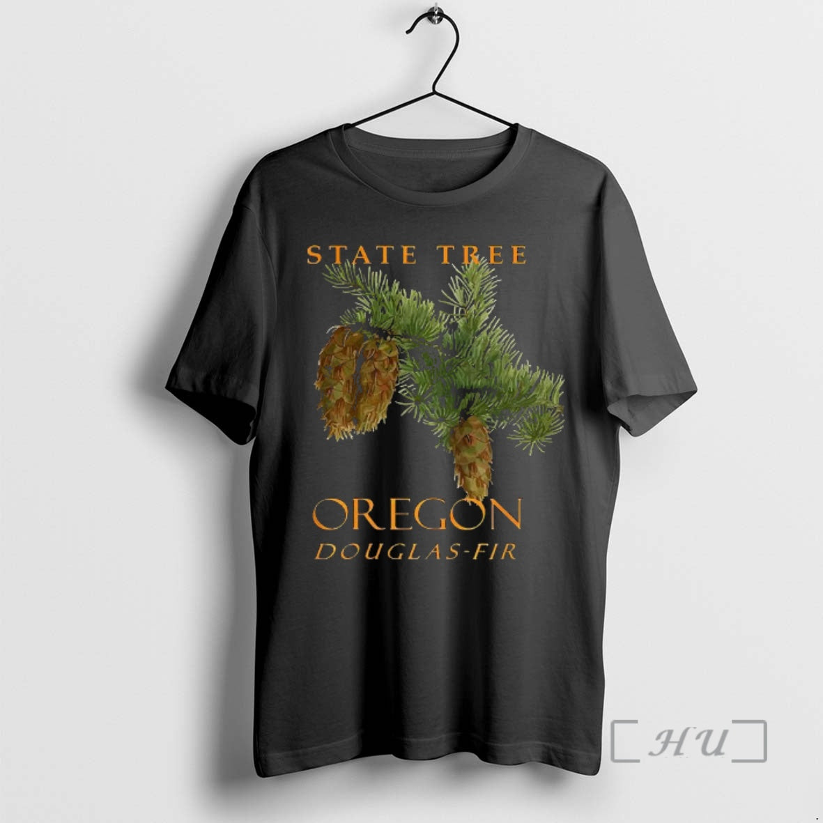 Trending State Tree Oregon Douglas Fir Shirt Hoodie Sweatshirt | PurePodTees.com