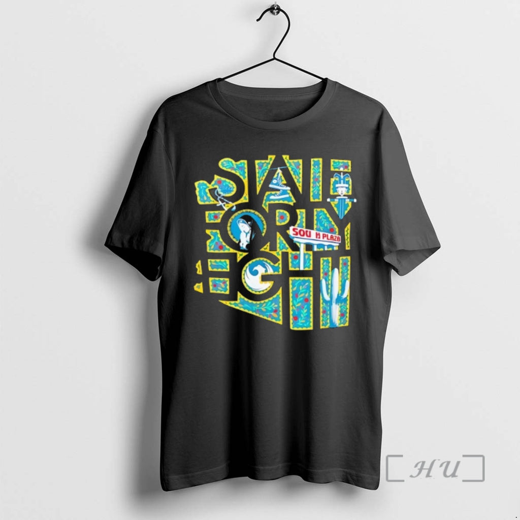 Trending State Forty Eight Sun Harbor Plaza Shirt Hoodie Sweatshirt | PurePodTees.com