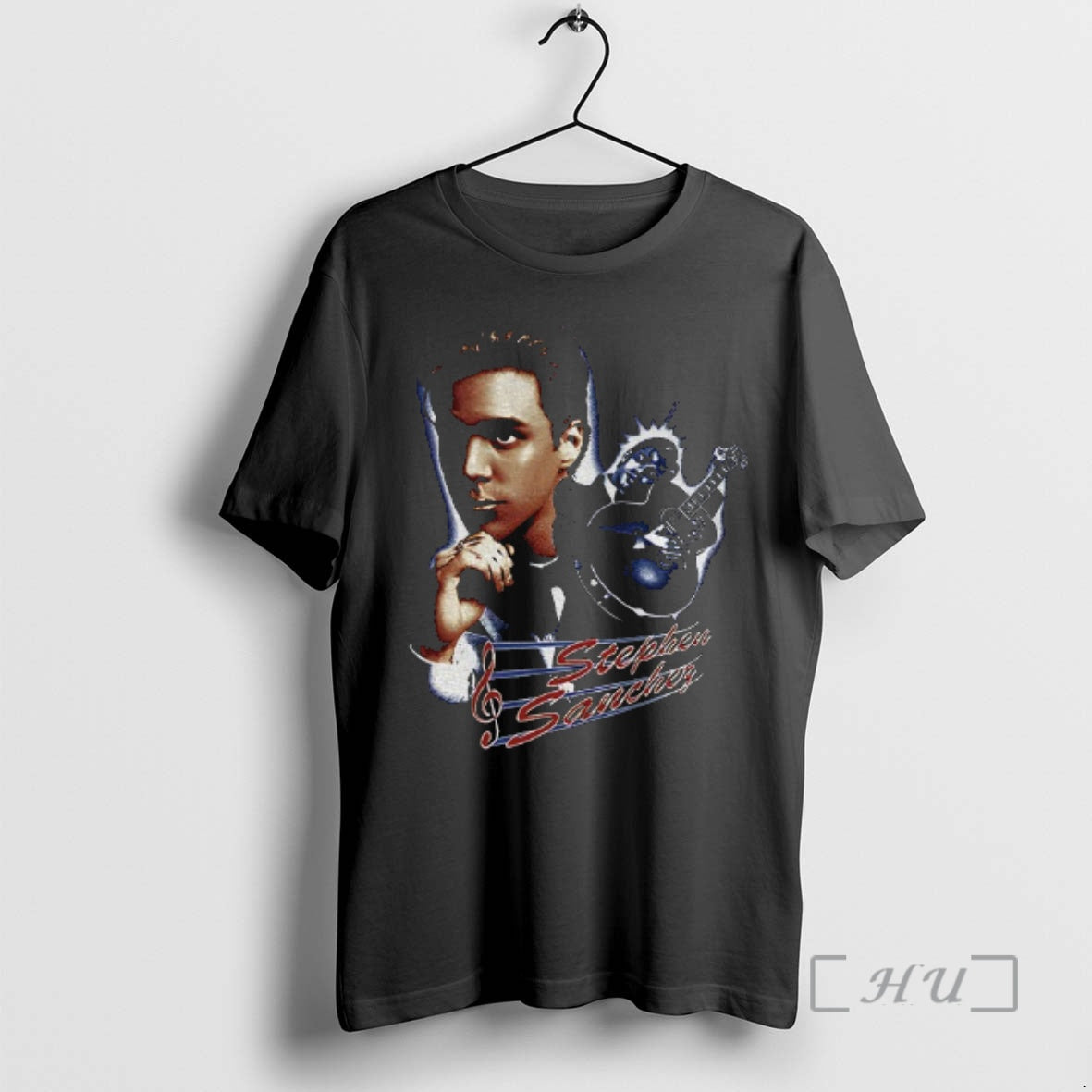 Trending Stephen Sanchez Guitar Portrait Shirt Hoodie Sweatshirt | PurePodTees.com