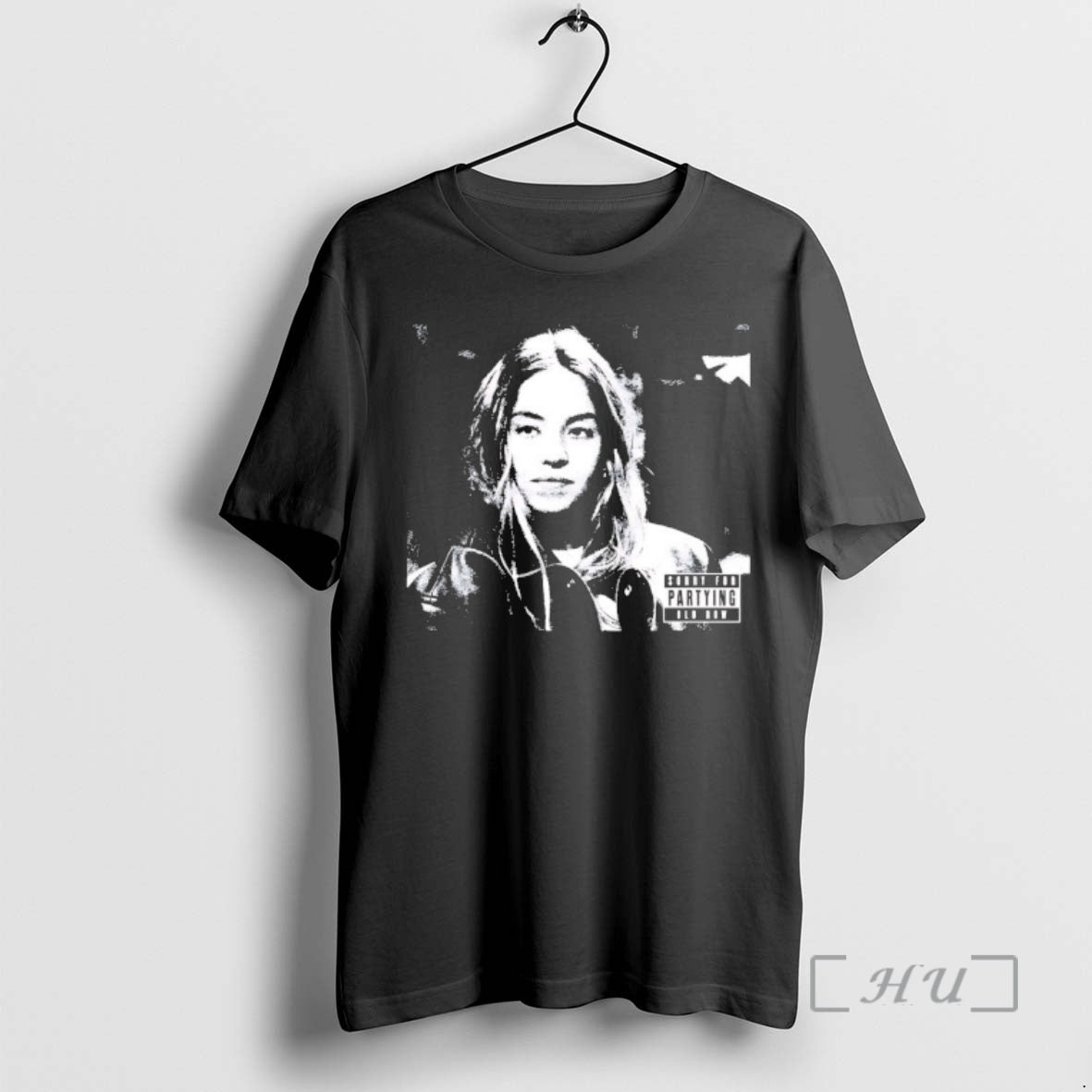 Trending Sydney Sweeney The Stare Sorry For Partying Old Row Shirt Hoodie Sweatshirt | PurePodTees.com