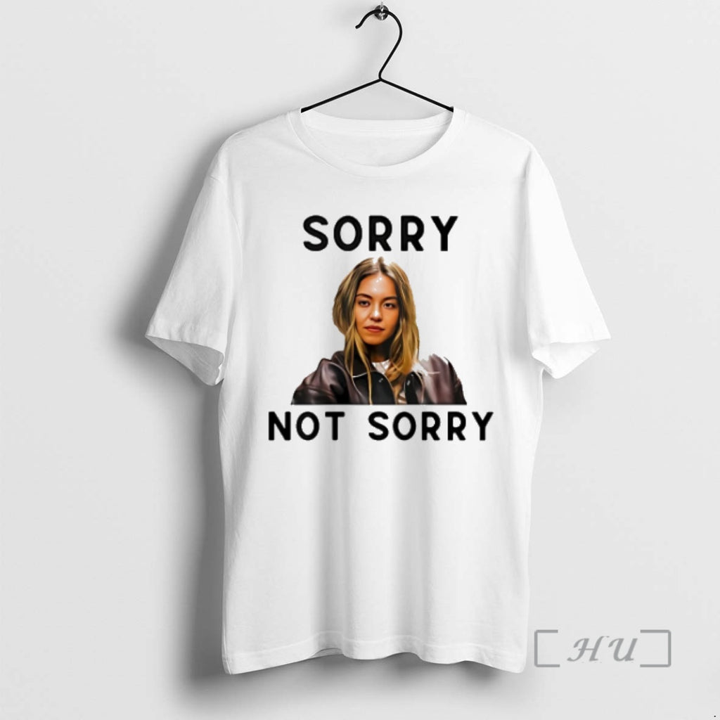 Trending Sydney Sweeney Sorry Not Sorry Shirt Hoodie Sweatshirt | PurePodTees.com