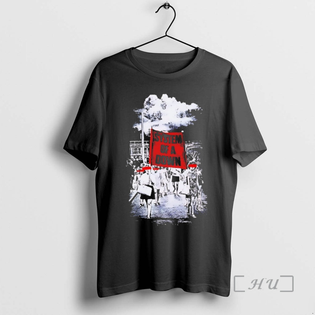 Trending System Of A Down Red Flag Shirt Hoodie Sweatshirt | PurePodTees.com
