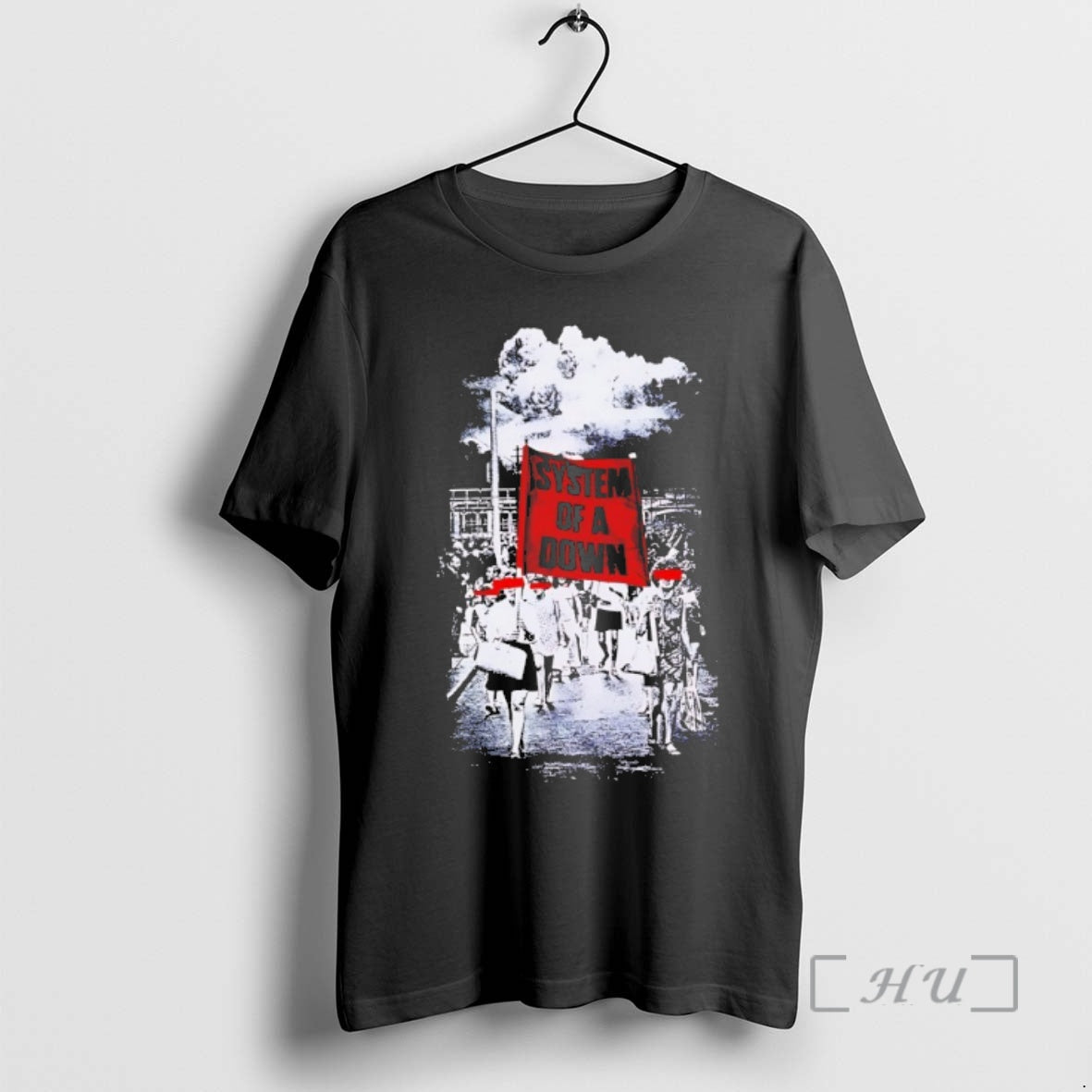 Trending System Of A Down Red Flag Shirt Hoodie Sweatshirt | PurePodTees.com