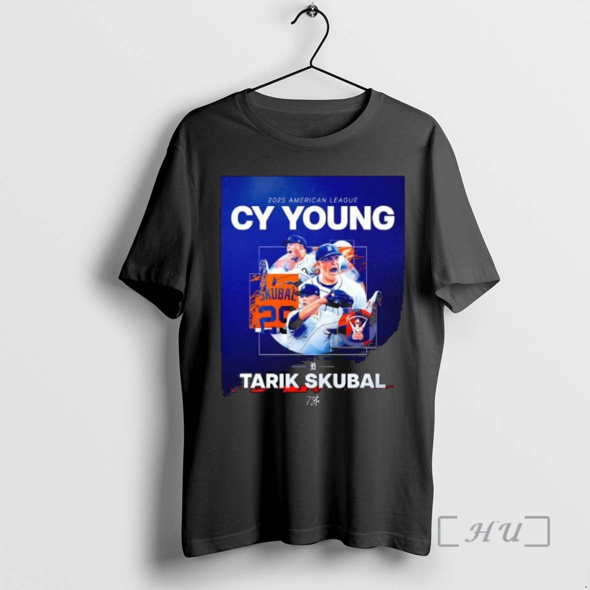 Trending Tarik Skubal 2025 American League Cy Young Award Shirt Hoodie Sweatshirt | PurePodTees.com
