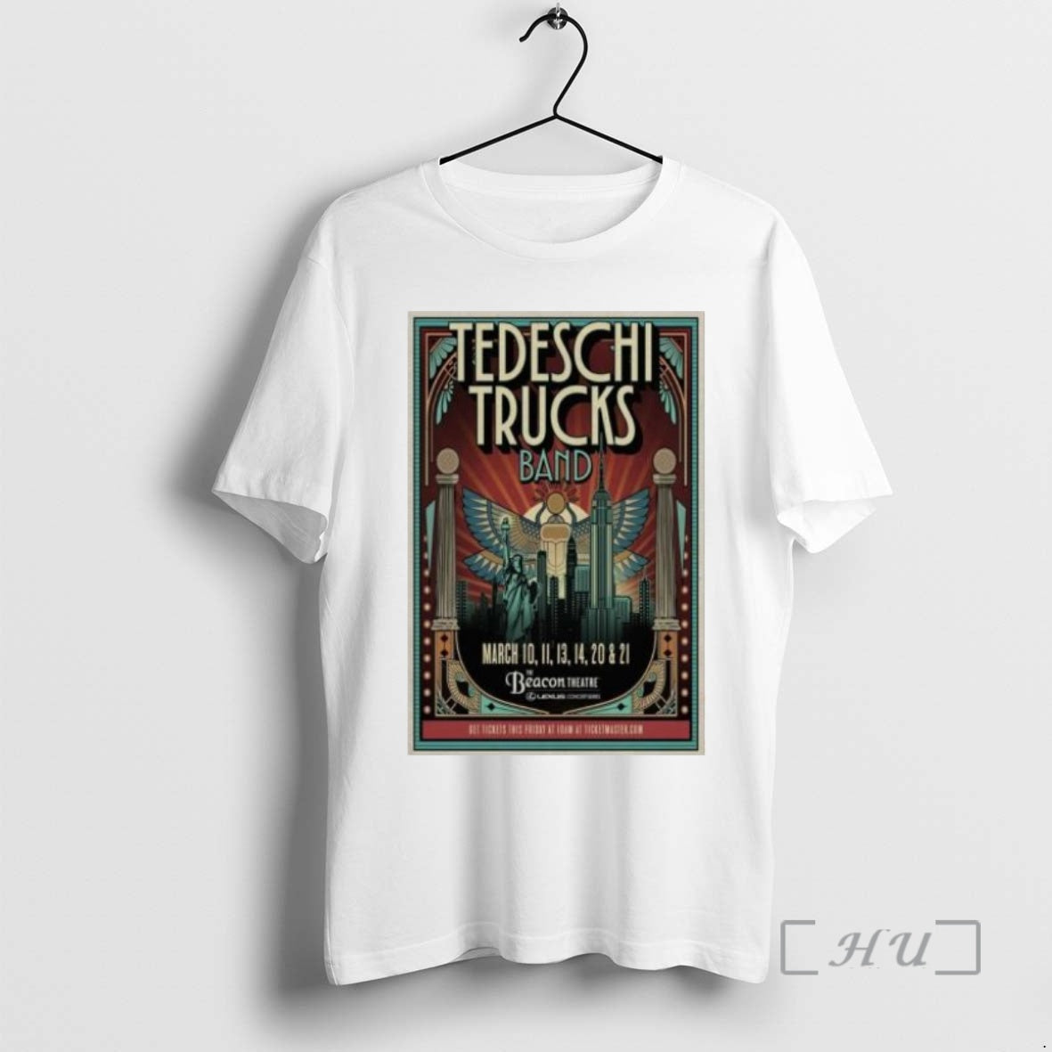Trending Tedeschi Trucks Band The Beacon Theatre New York Ny March 10 21 2026 Premium Shirt Hoodie Sweatshirt
