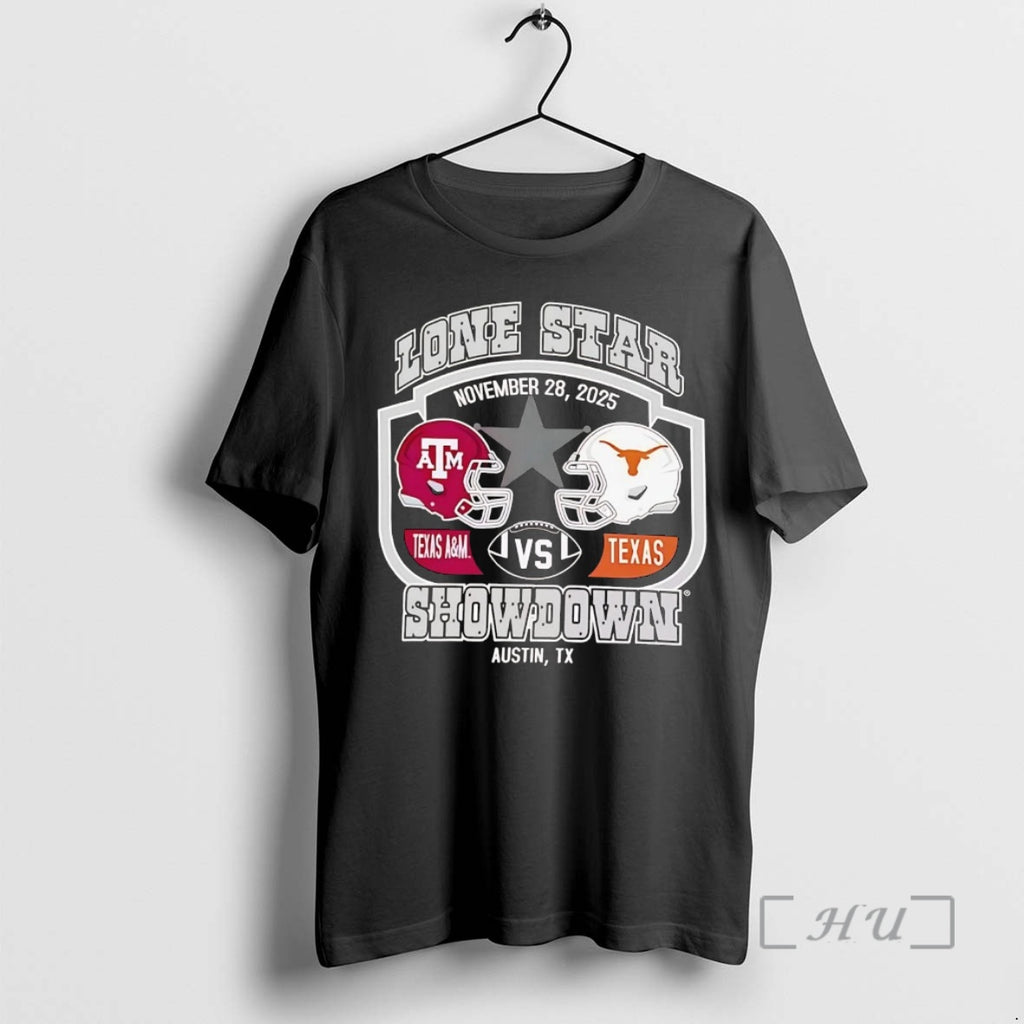 Trending Texas Longhorns Vs Am Aggies Lone Star Showdown 2025 Shirt Hoodie Sweatshirt | PurePodTees.com