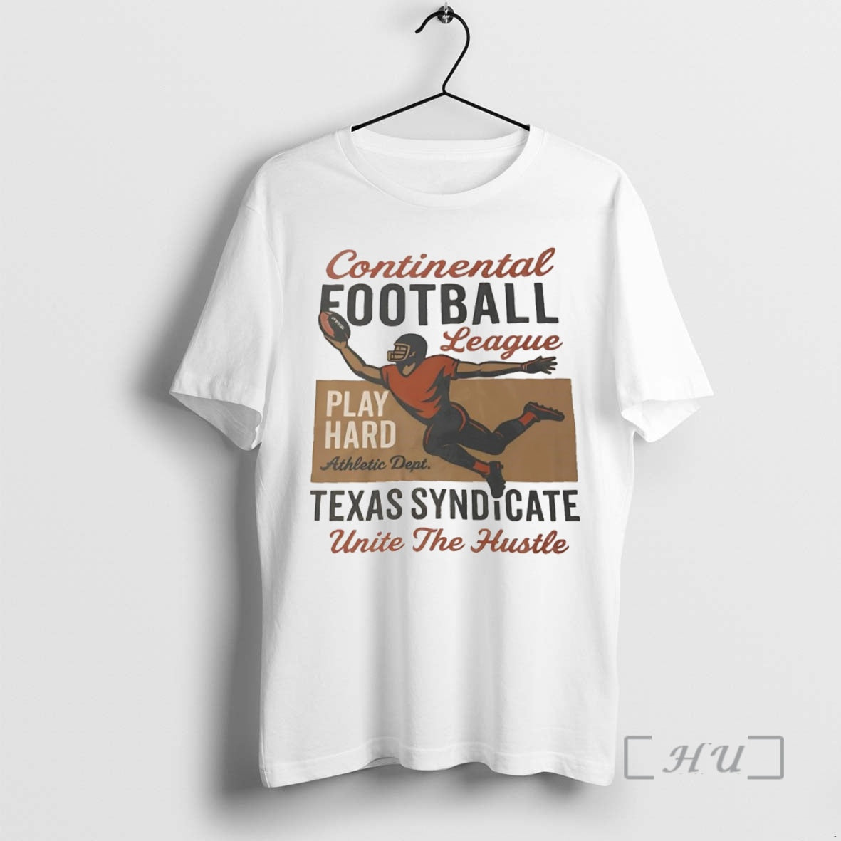 Trending Texas Syndicate Play Hard Athletic Dept Continental Football League Shirt Hoodie Sweatshirt | PurePodTees.com