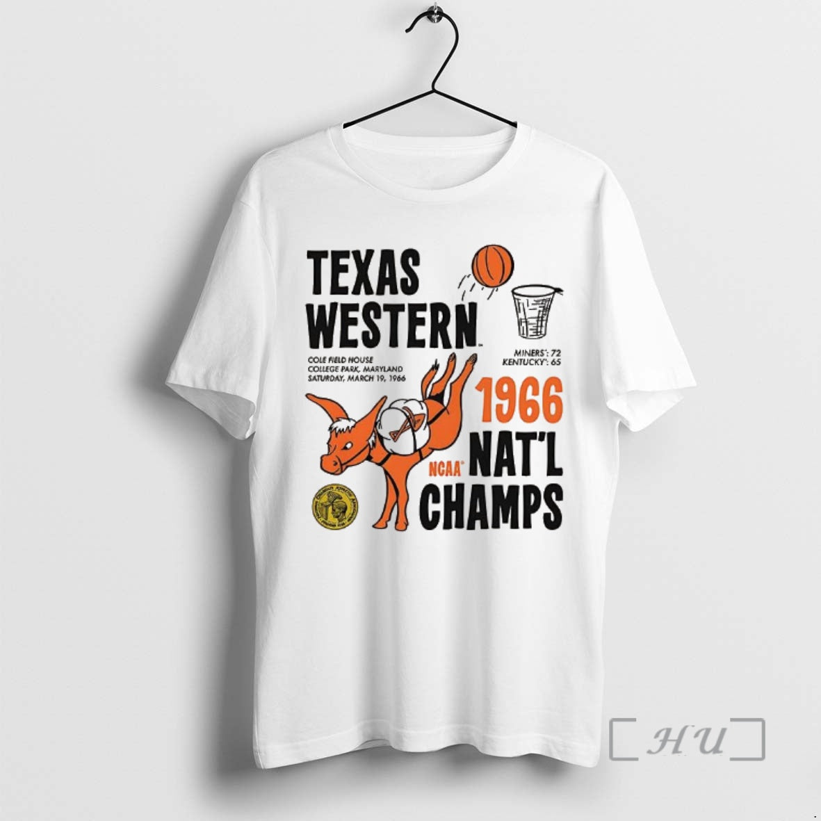 Trending Texas Western 1966 Ncaa National Champs Shirt Hoodie Sweatshirt | PurePodTees.com