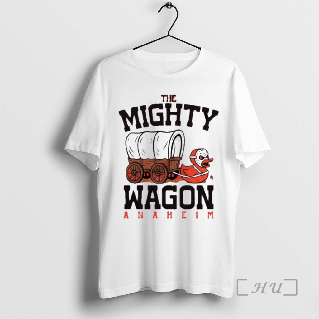 Trending The Mighty Wagon Anaheim Ducks Shirt Hoodie Sweatshirt | PurePodTees.com