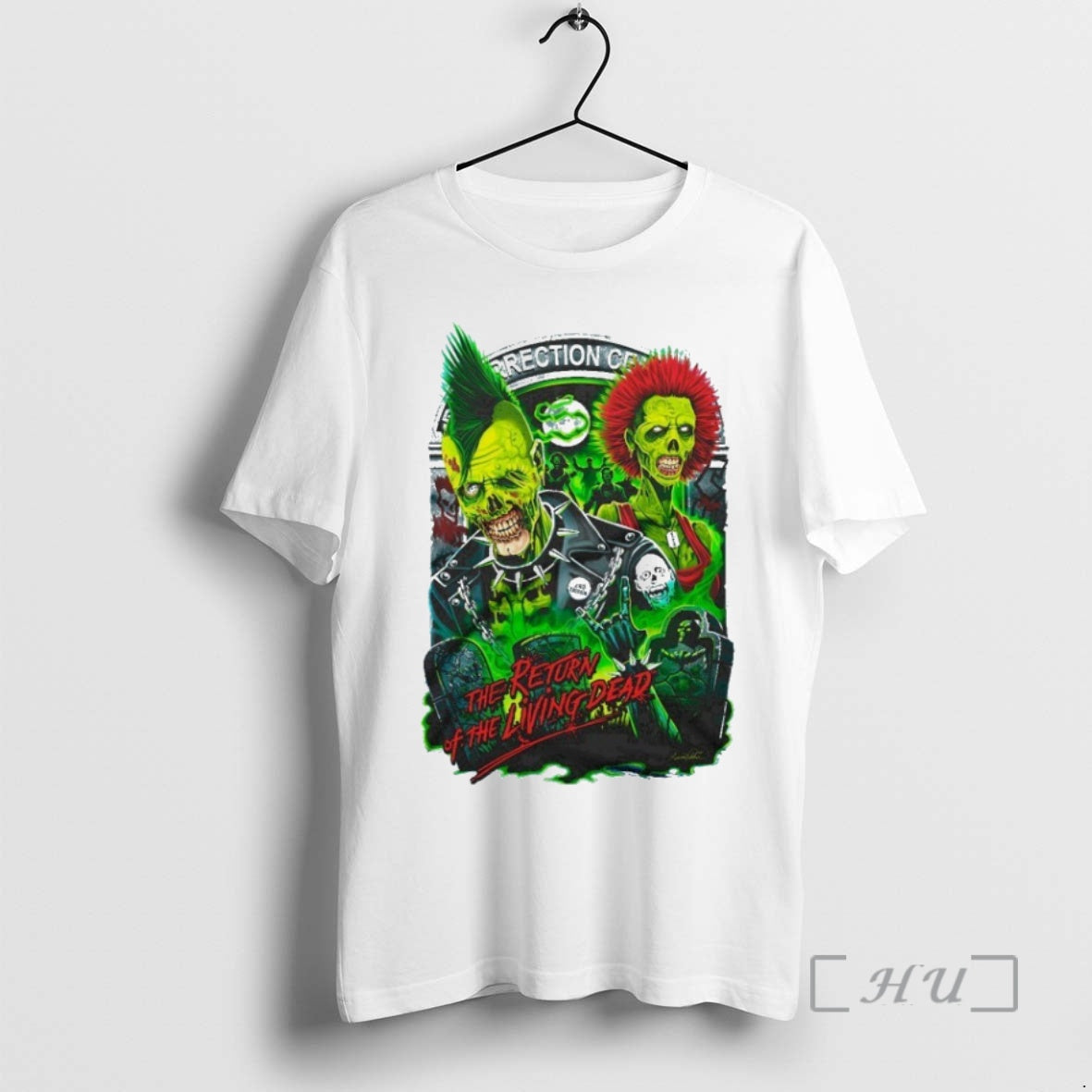 Trending The Return Of The Living Dead Rot N Roll Shirt Hoodie Sweatshirt | PurePodTees.com