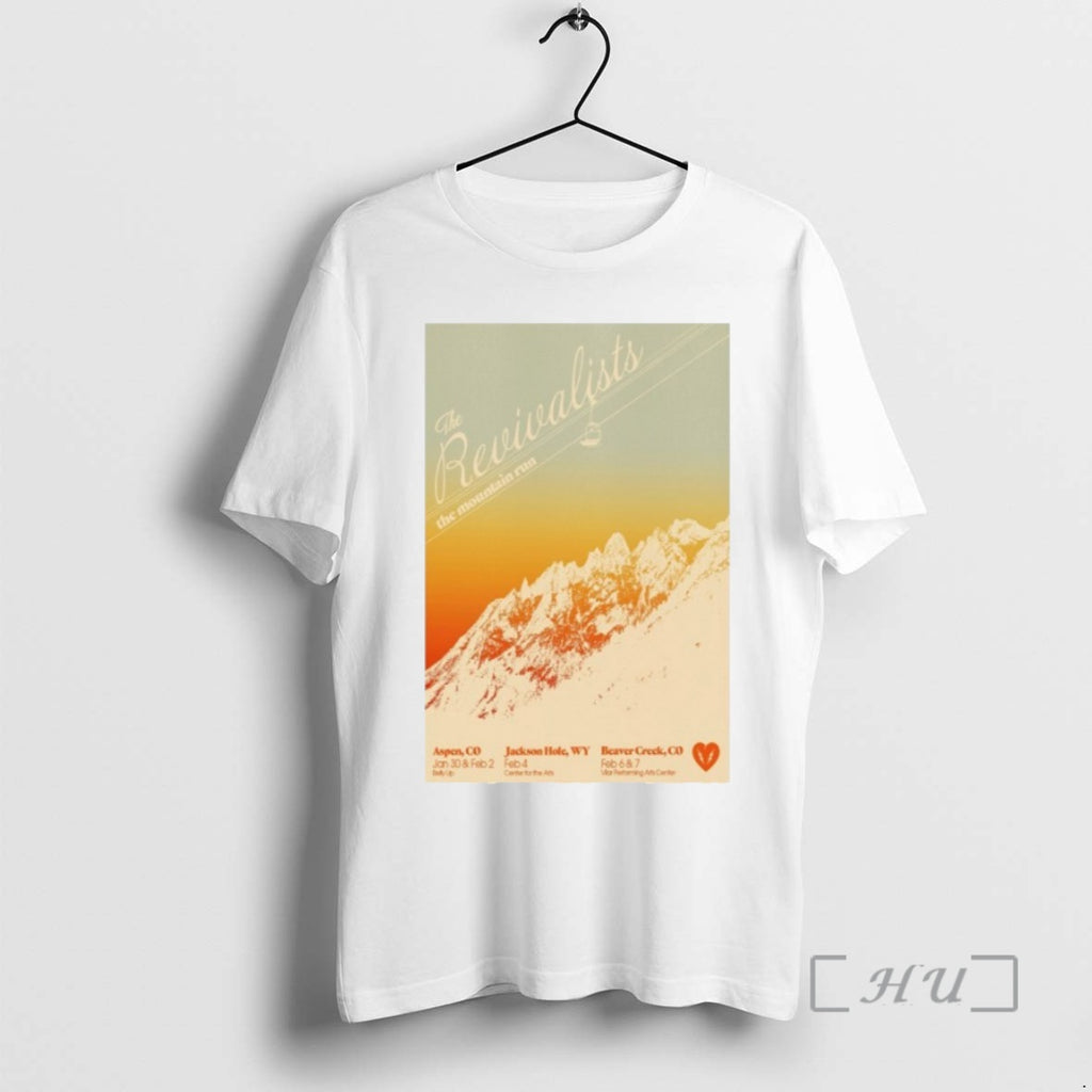 Trending The Revivalists The Mountain Run 2026 Shirt Hoodie Sweatshirt | PurePodTees.com