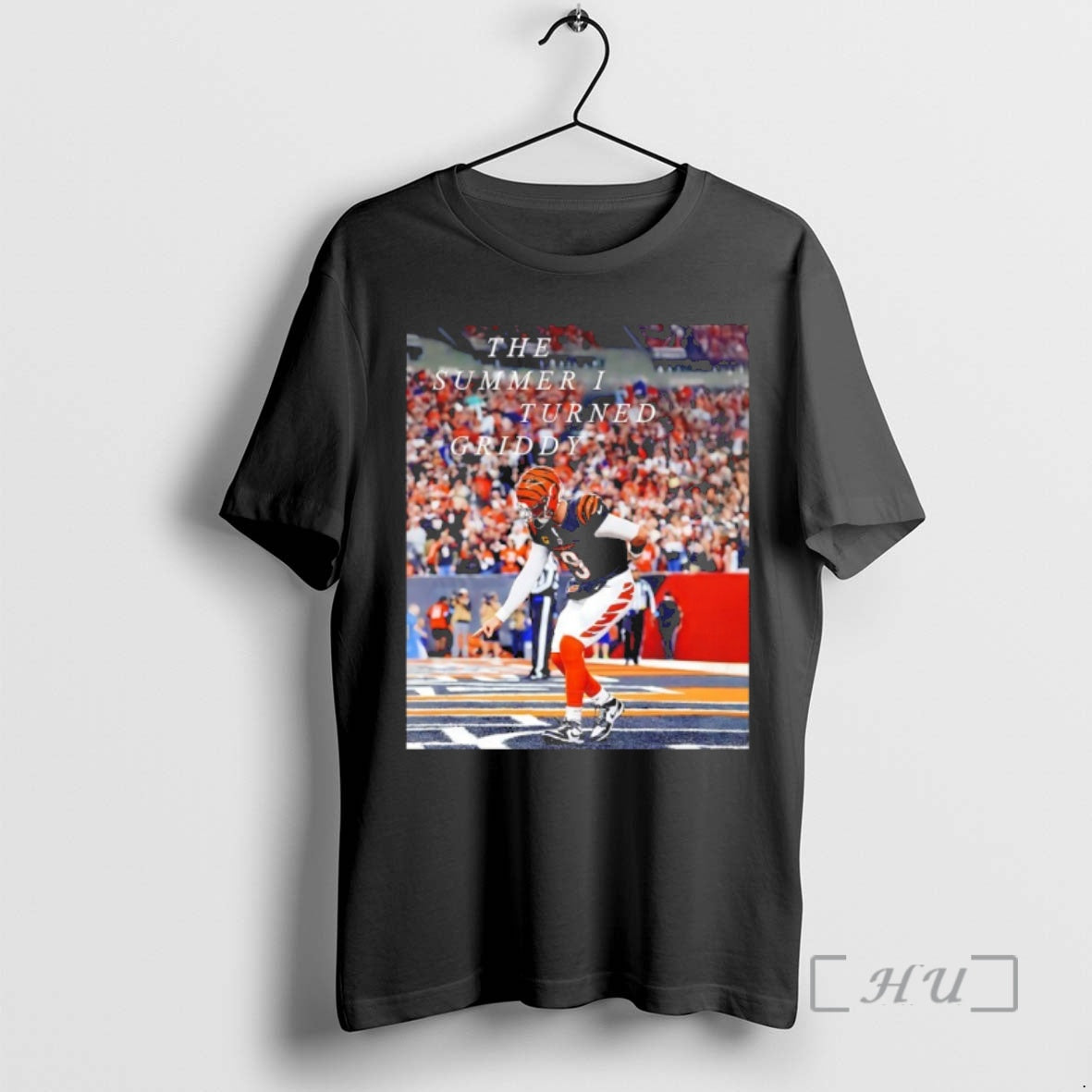 Trending The Summer I Turned Griddy Joe Burrow Cincinnatis Moment Shirt Hoodie Sweatshirt | PurePodTees.com
