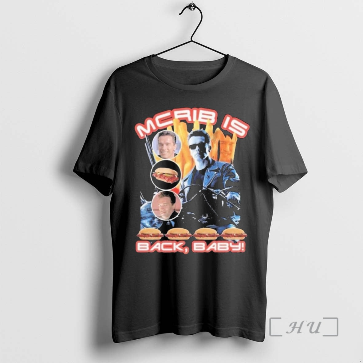 Trending The Terminator Mcrib Is Back Baby Methsyndicate Shirt Hoodie Sweatshirt | PurePodTees.com