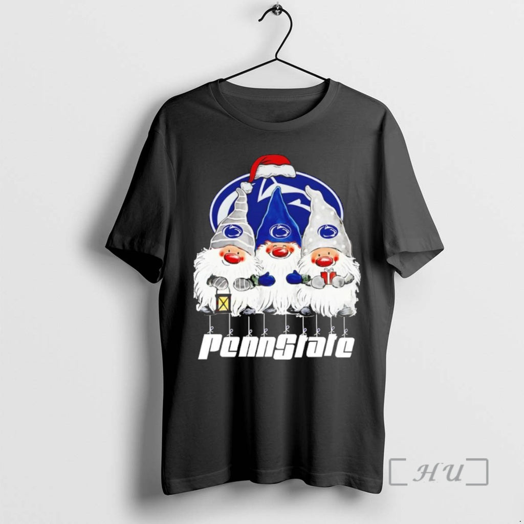 Trending Three Gnomes Christmas Penn State Nittany Lions Shirt Hoodie Sweatshirt | PurePodTees.com