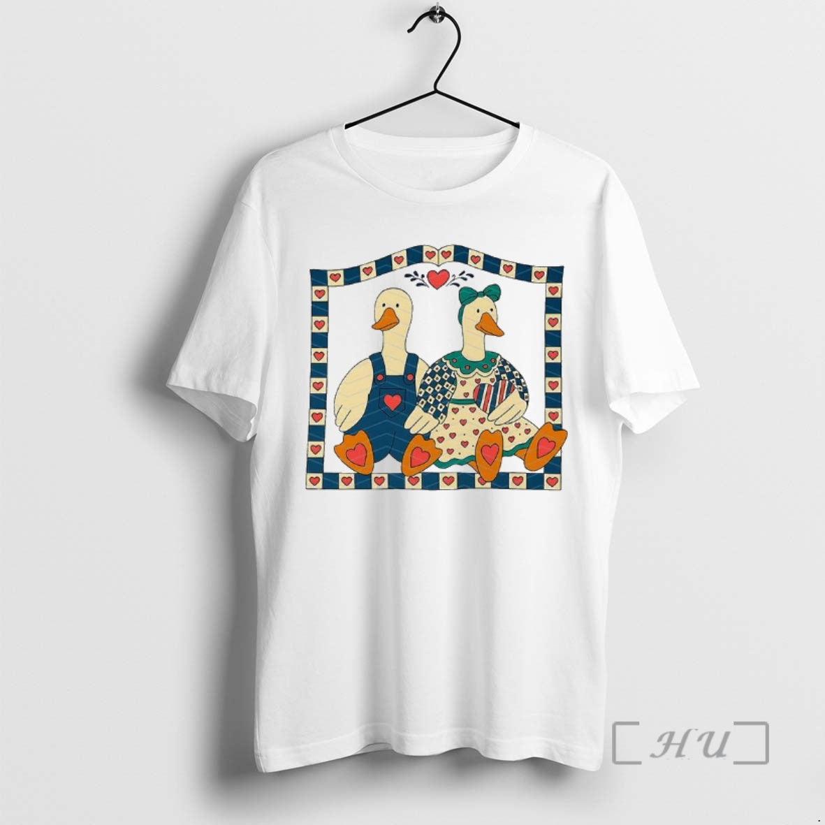 Trending Thrifty Geese Family Heart Classic Shirt Hoodie Sweatshirt | PurePodTees.com