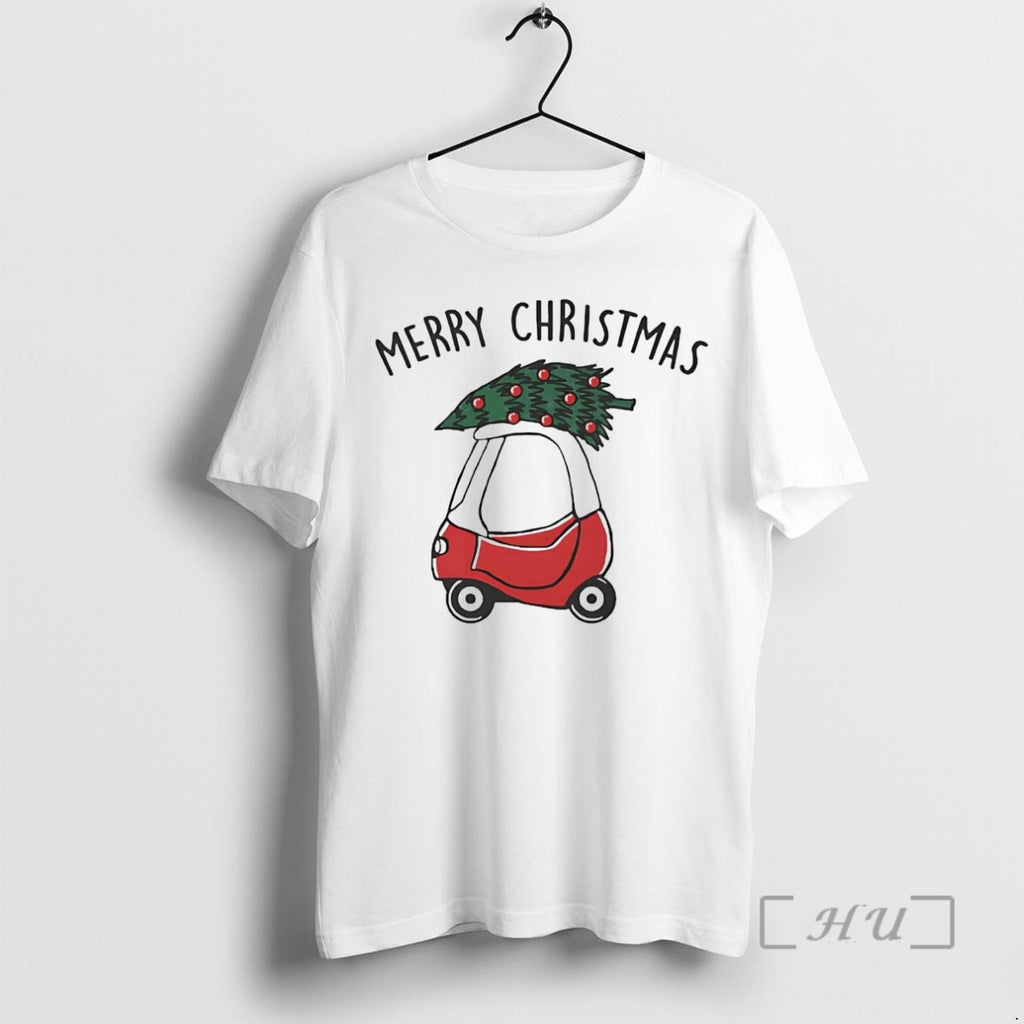 Trending Toddler Car Merry Christmas Shirt Hoodie Sweatshirt | PurePodTees.com