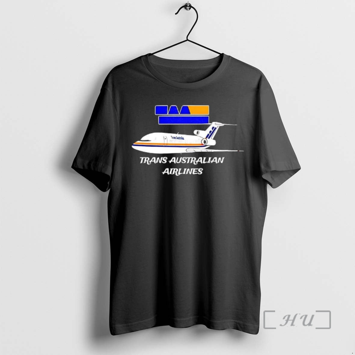 Trending Trans Australian Airlines Logo And Plane Shirt Hoodie Sweatshirt | PurePodTees.com