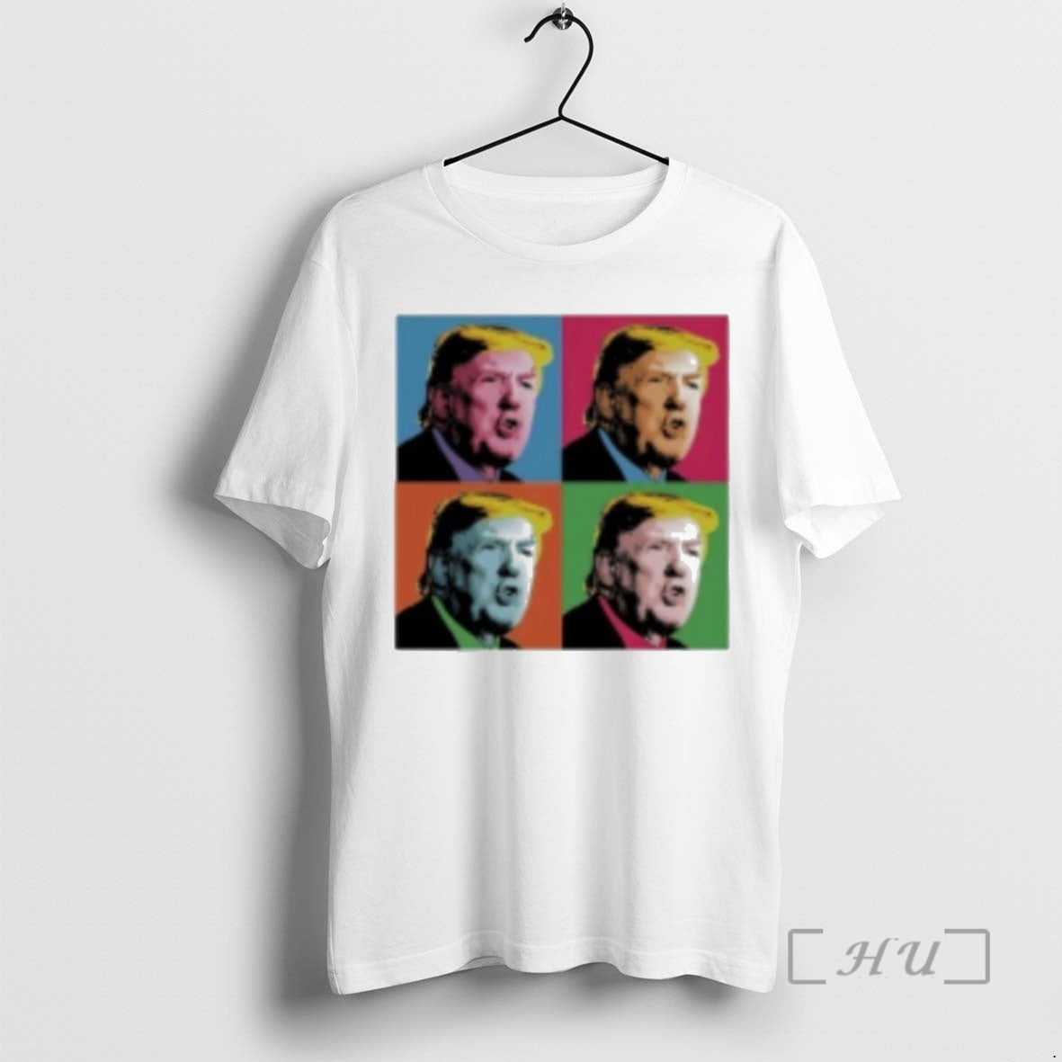 Trending Transfer Trump Pop Art Lets Go Brandon Fjb Shirt Hoodie Sweatshirt | PurePodTees.com
