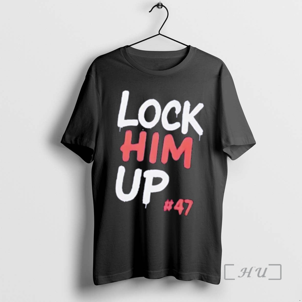 Trending Trump For Prison Lock Him Up 47 Shirt Hoodie Sweatshirt | PurePodTees.com
