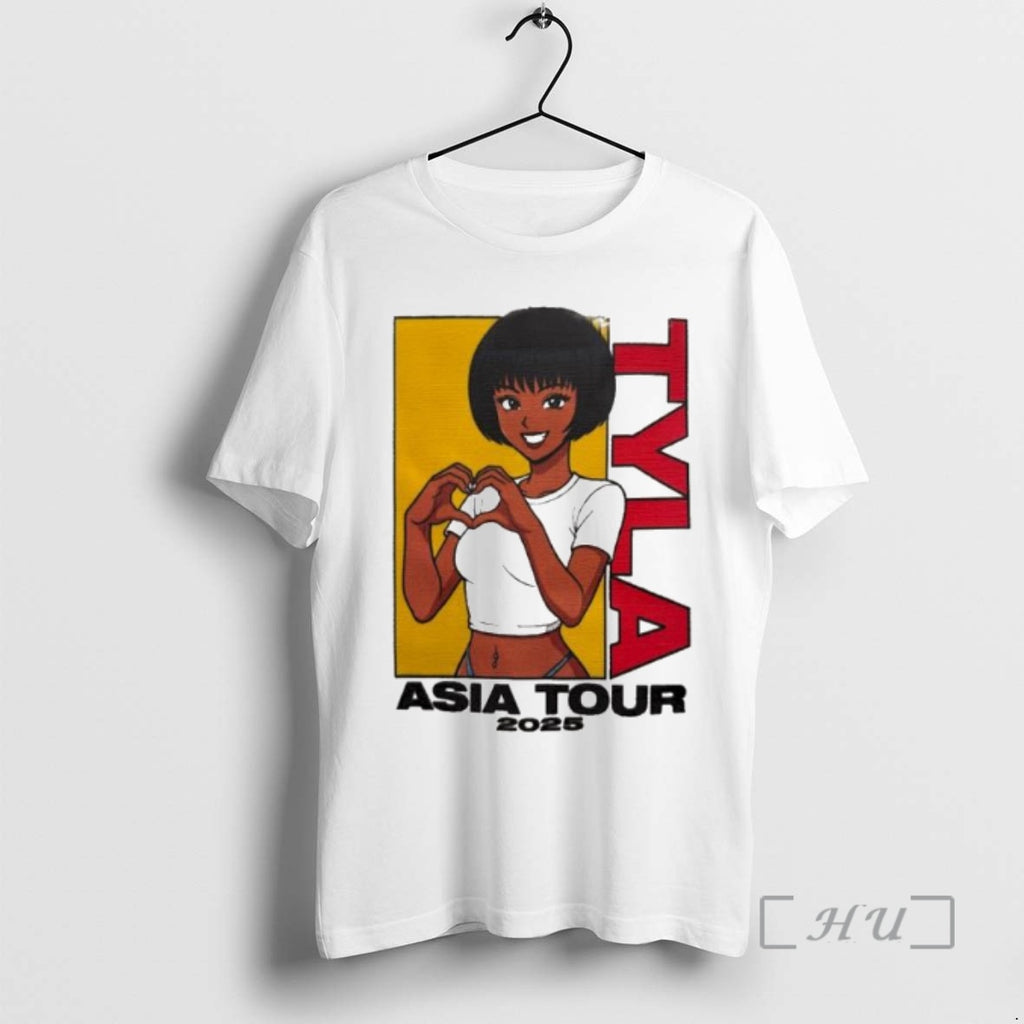 Trending Tyla Asia Tour 2025 Ornaments Shirt Hoodie Sweatshirt | PurePodTees.com