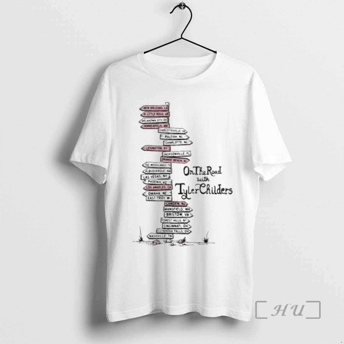 Trending Tyler Childers On The Road Tour 2025 Shirt Hoodie Sweatshirt | PurePodTees.com