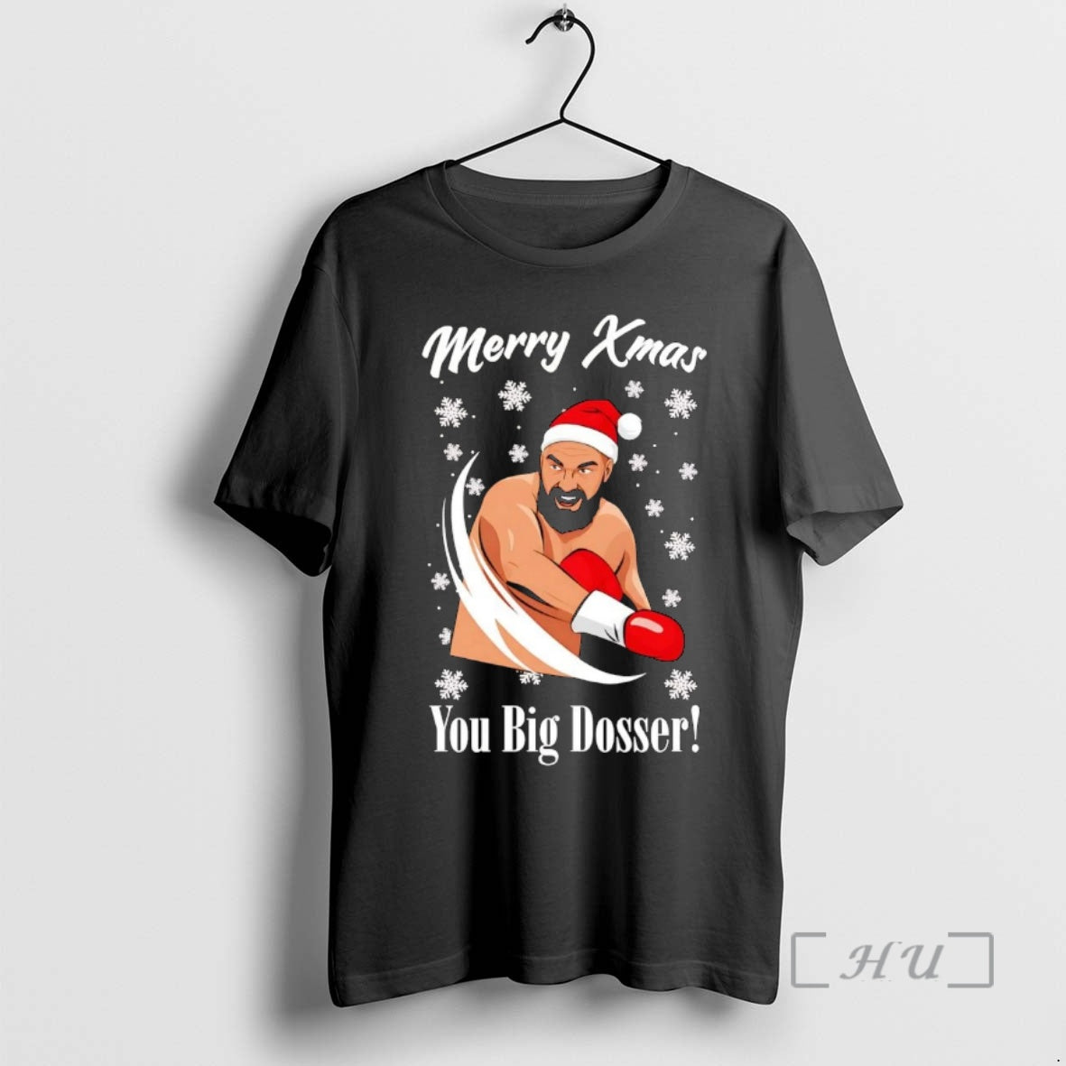 Trending Tyson Fury Merry Christmas You Big Dosser Shirt Hoodie Sweatshirt | PurePodTees.com