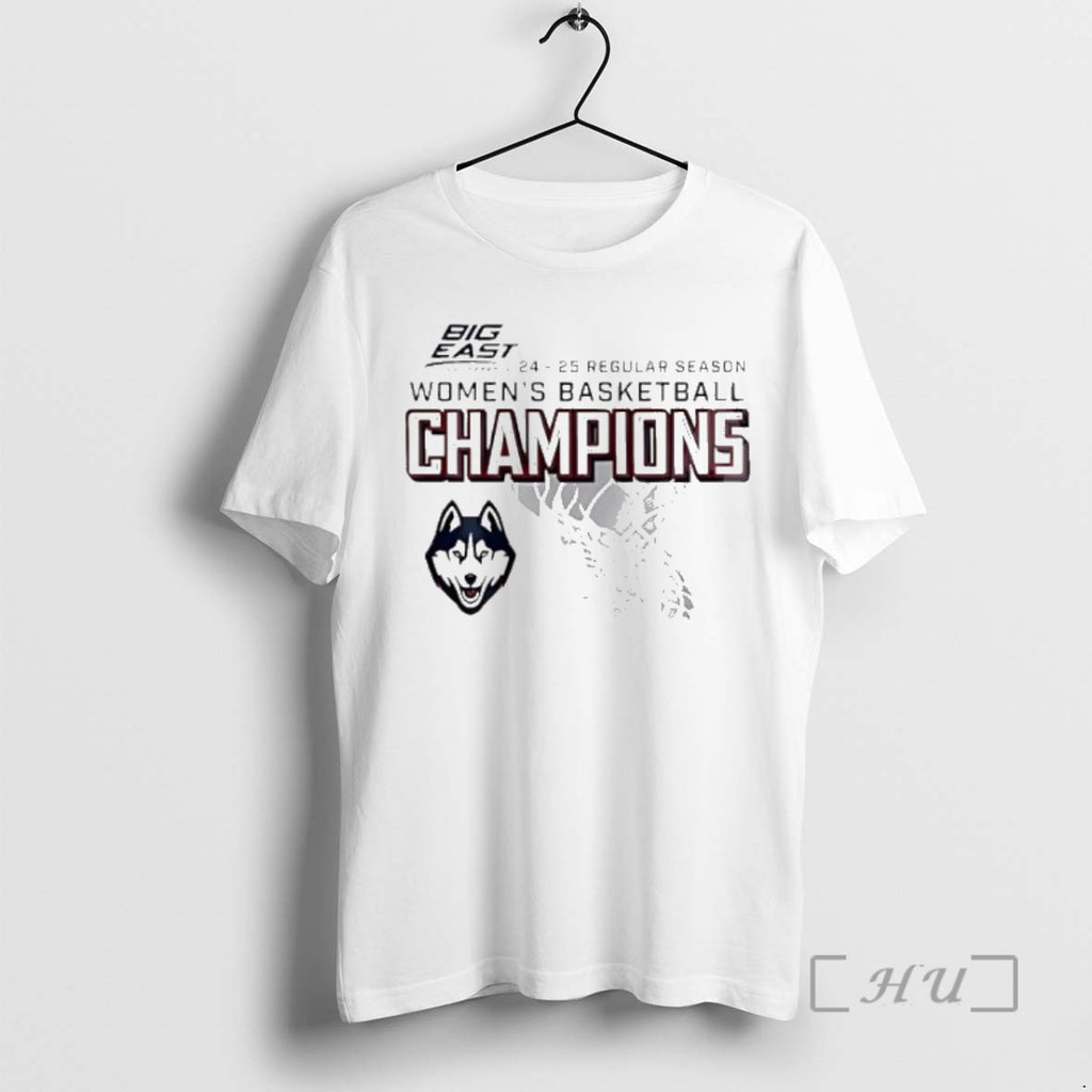 Trending Uconn Huskies X Big East Wbb Season 24 25 Tournament Champions 2025 Premium Shirt Hoodie Sweatshirt