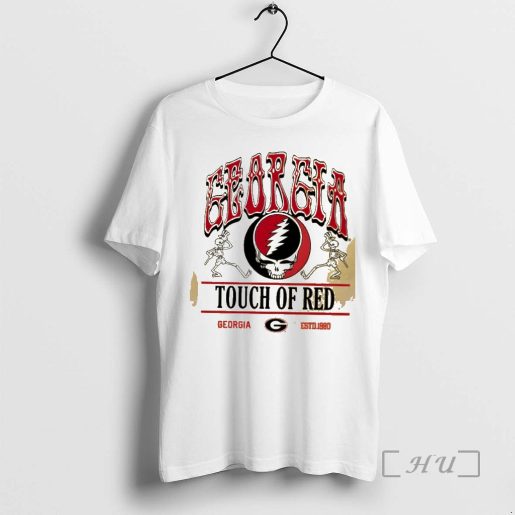Trending University Of Georgia And Grateful Dead Touch Of Red Shirt Hoodie Sweatshirt | PurePodTees.com