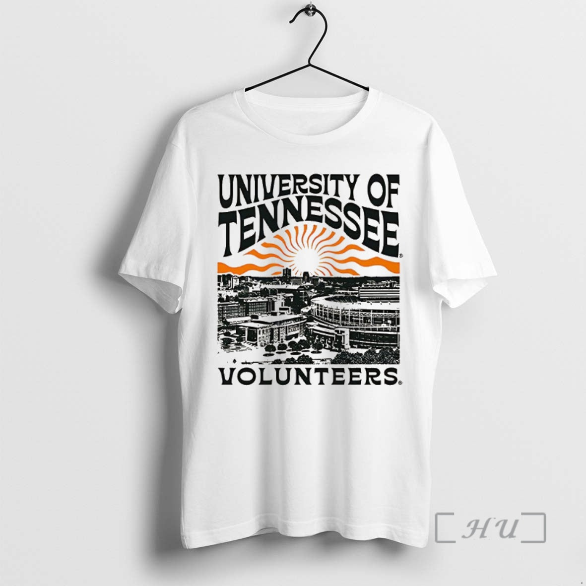 Trending University Of Tennessee Sunburst Campus Sunburst Shirt Hoodie Sweatshirt | PurePodTees.com