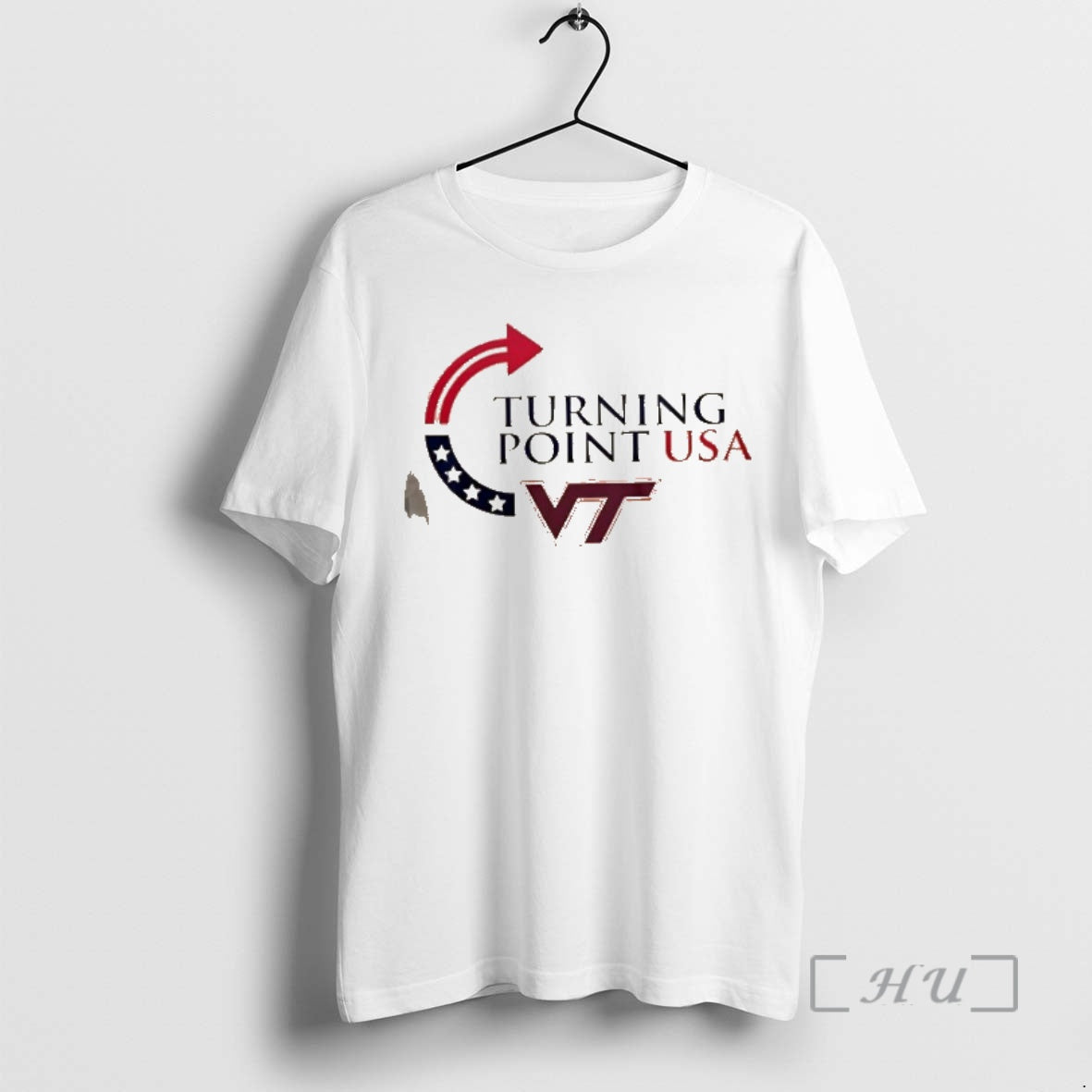 Trending Virginia Tech Hokies X Turning Point Usa Freedom Charlie Kirk 2 Sided Premium Shirt Hoodie Sweatshirt