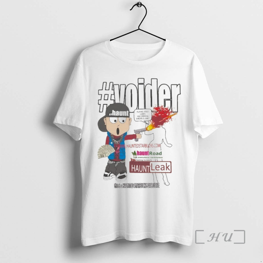 Trending Voider Haunt Leak Playing Video Games And Drinking 8 Beers Is Lame This Is Shirt Hoodie Sweatshirt | PurePodTees.com