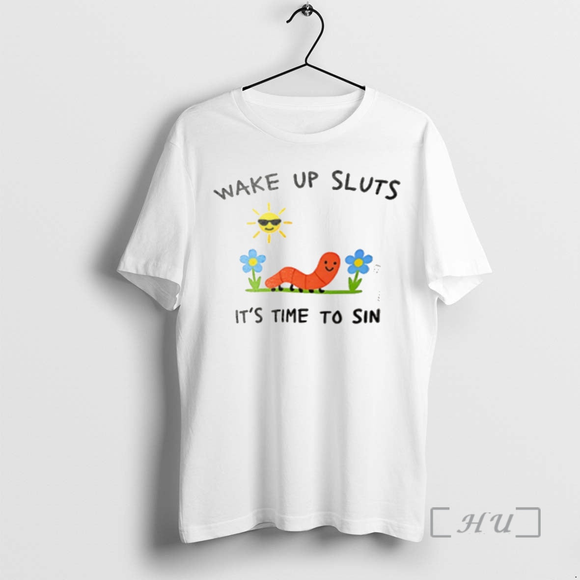 Trending Wake Up Sluts Its Time To Sin Shirt Hoodie Sweatshirt | PurePodTees.com