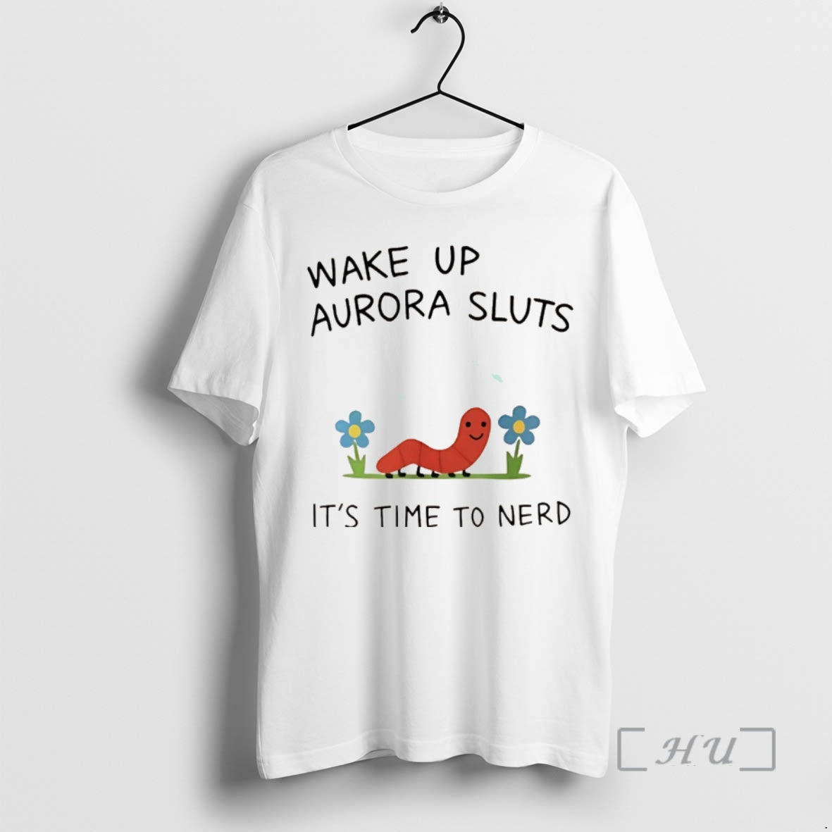 Trending Wake Up Aurora Sluts Its Time To Nerd Christmas Shirt Hoodie Sweatshirt | PurePodTees.com