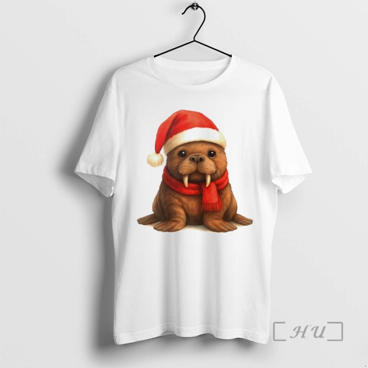 Trending Walrus Baby Christmas Personalized Ornaments White Shirt Hoodie Sweatshirt | PurePodTees.com