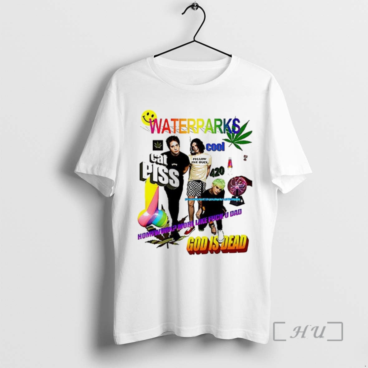 Trending Waterparks God Is Dead Shirt Hoodie Sweatshirt | PurePodTees.com