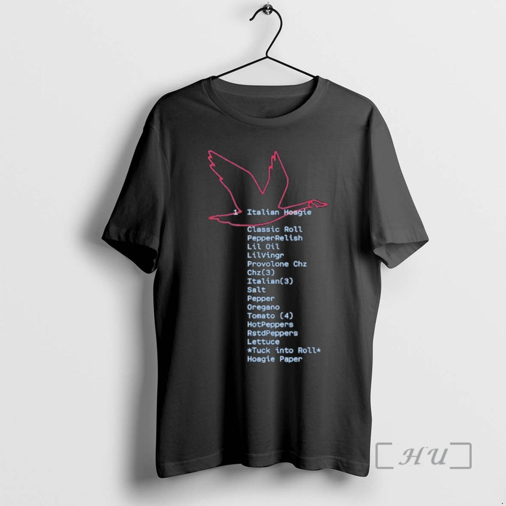 Trending Wawa Italian Hoagie Order Shirt Hoodie Sweatshirt | PurePodTees.com