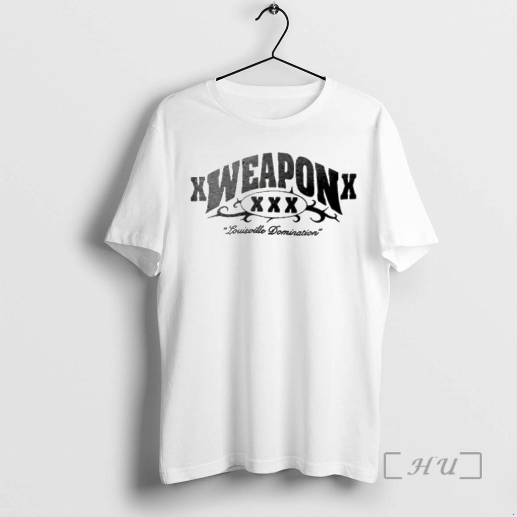 Trending Weapon Xxx Louisville Domination Shirt Hoodie Sweatshirt | PurePodTees.com