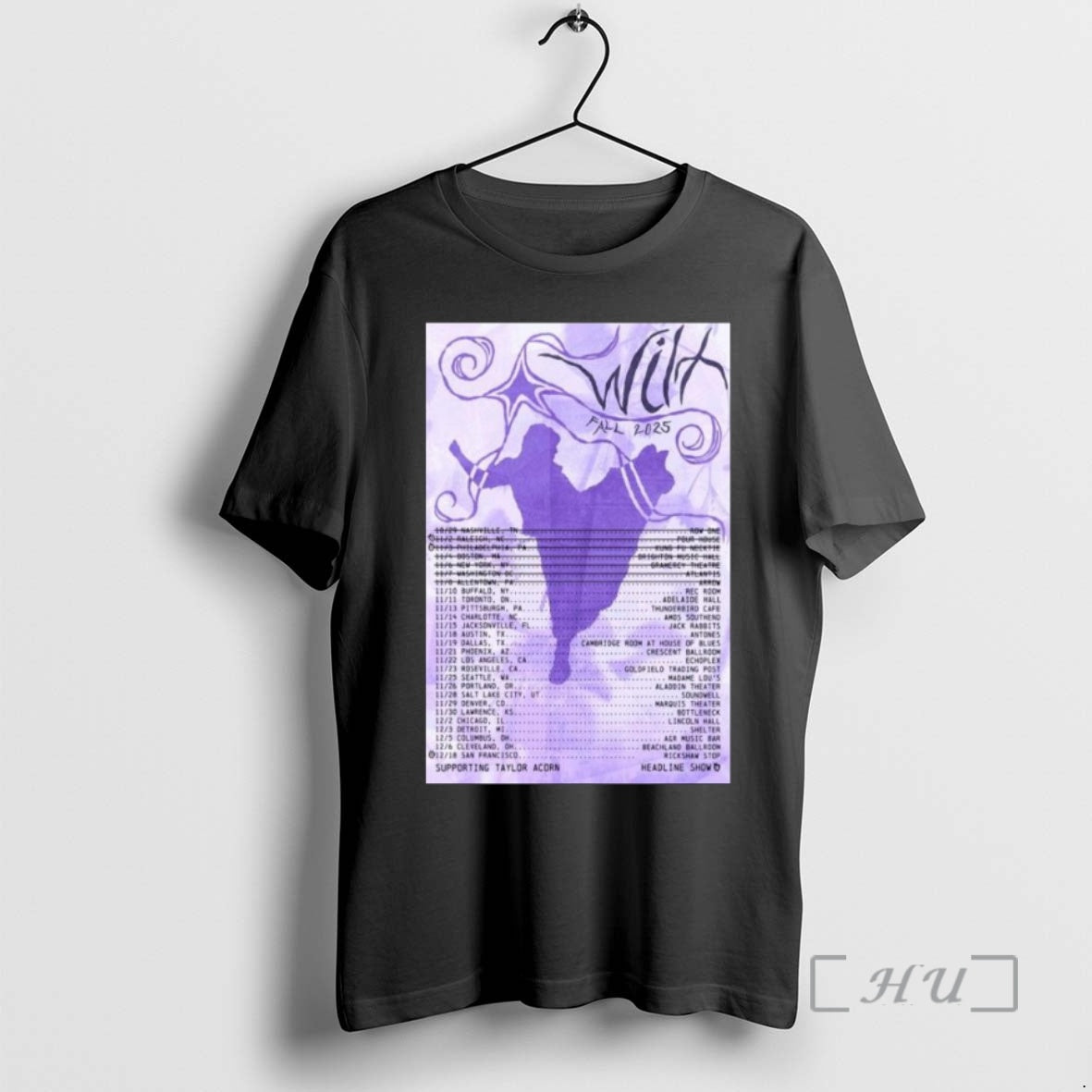 Trending Wilt Band Fall Tour 2025 Shirt Hoodie Sweatshirt | PurePodTees.com