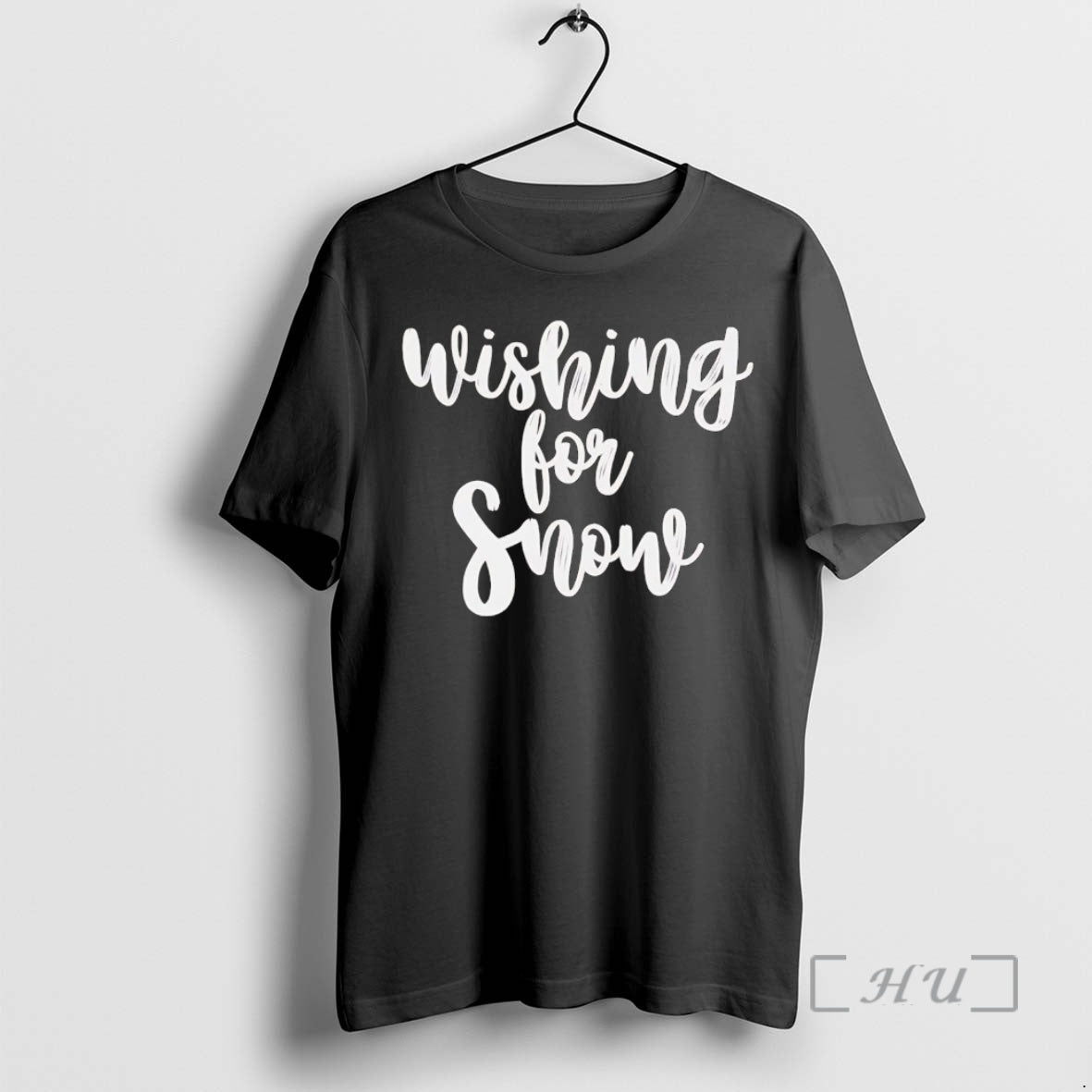 Trending Wishing For Snow Christmas Shirt Hoodie Sweatshirt | PurePodTees.com