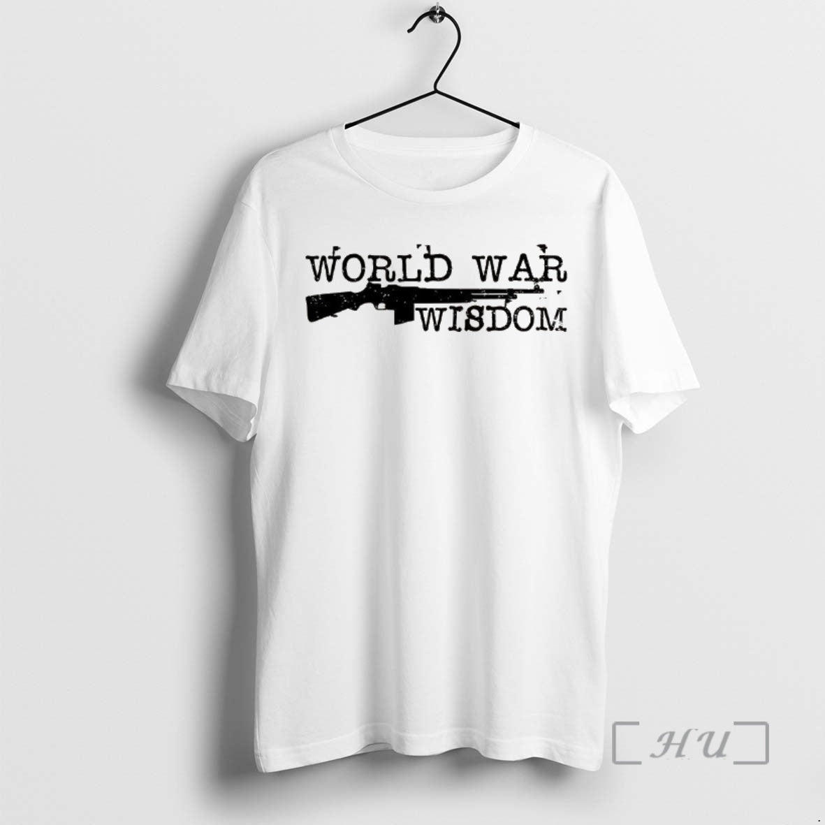 Trending World War Wisdom Rifle Silhouette Shirt Hoodie Sweatshirt | PurePodTees.com