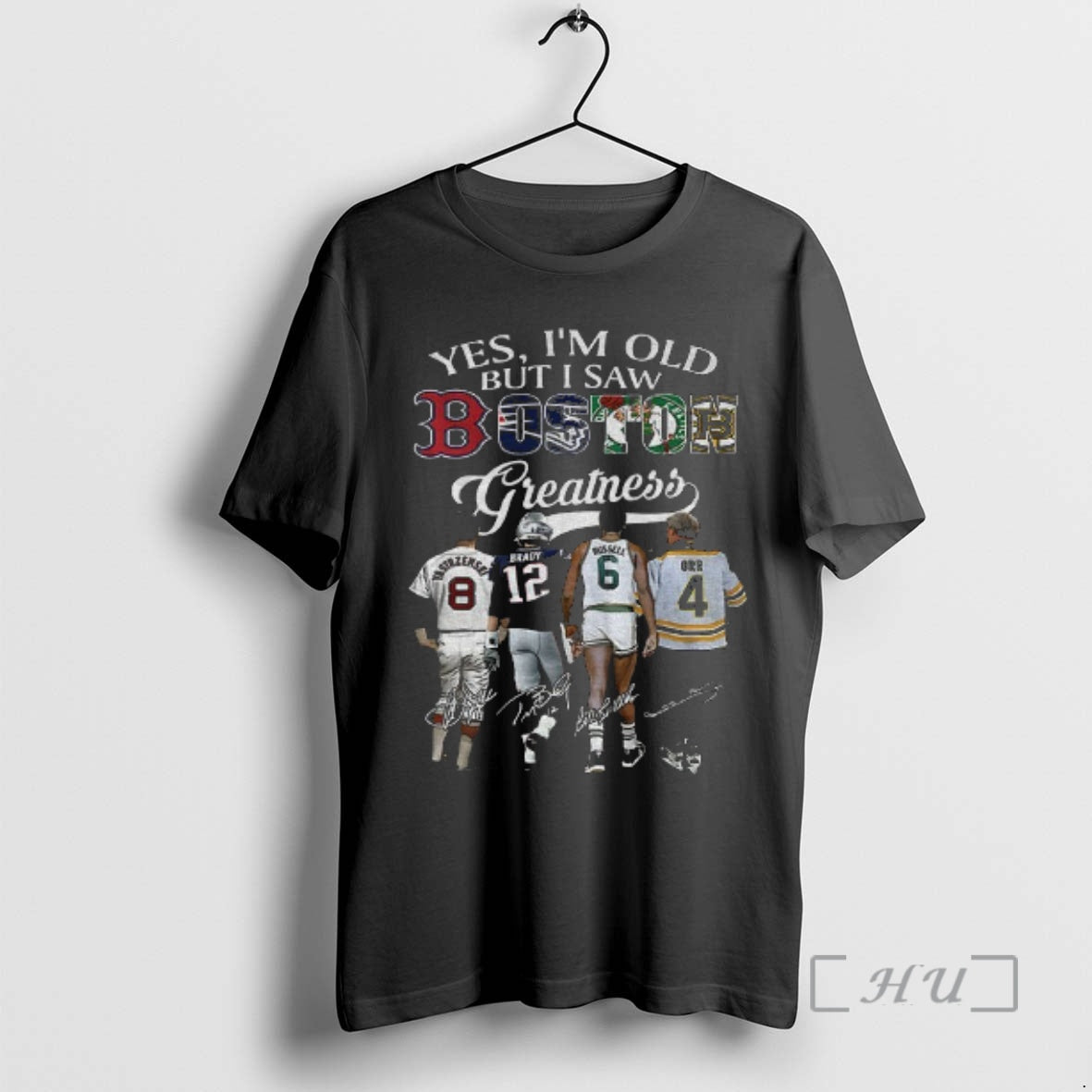 Trending Yes Im Old But I Saw Boston Greatness Sports Star Signature Premium T Shirts Hoodie Sweatshirt | PurePodTees.com