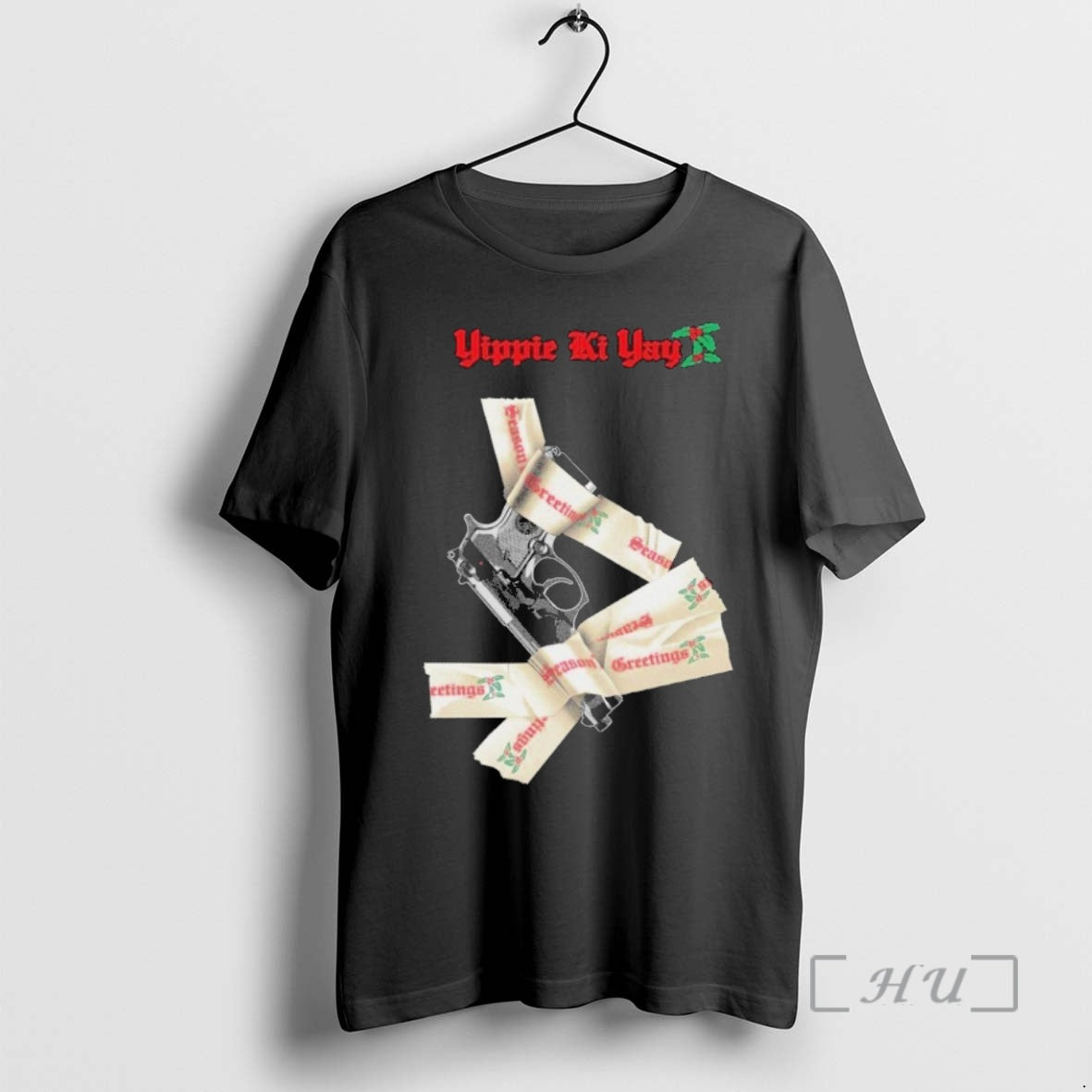 Trending Yippie Ki Yay Holiday Christmas Shirt Hoodie Sweatshirt | PurePodTees.com